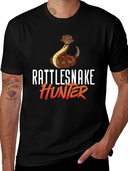 Rattlesnake Hunter Graphic T-Shirt