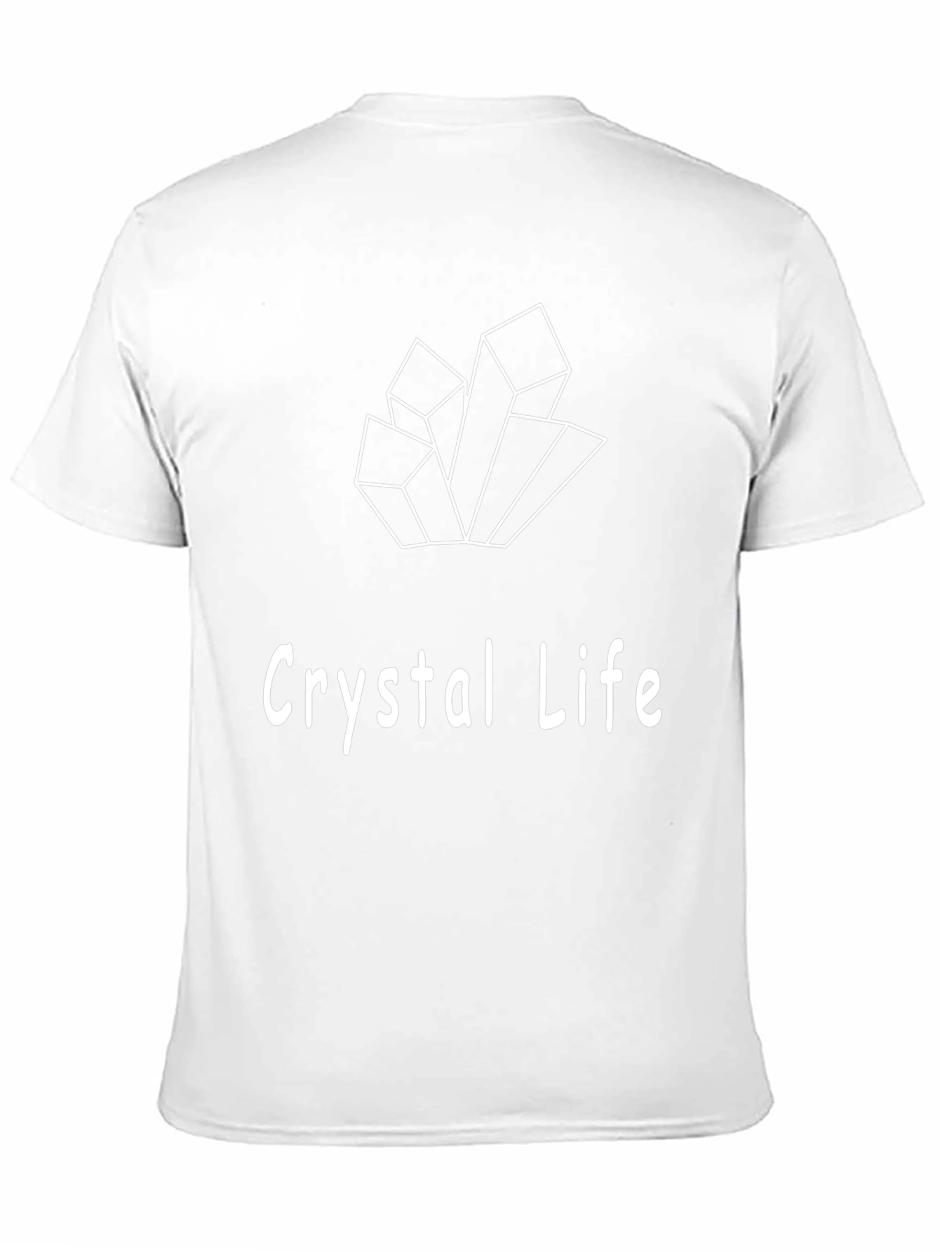 Crystal Life Graphic Black T-Shirt