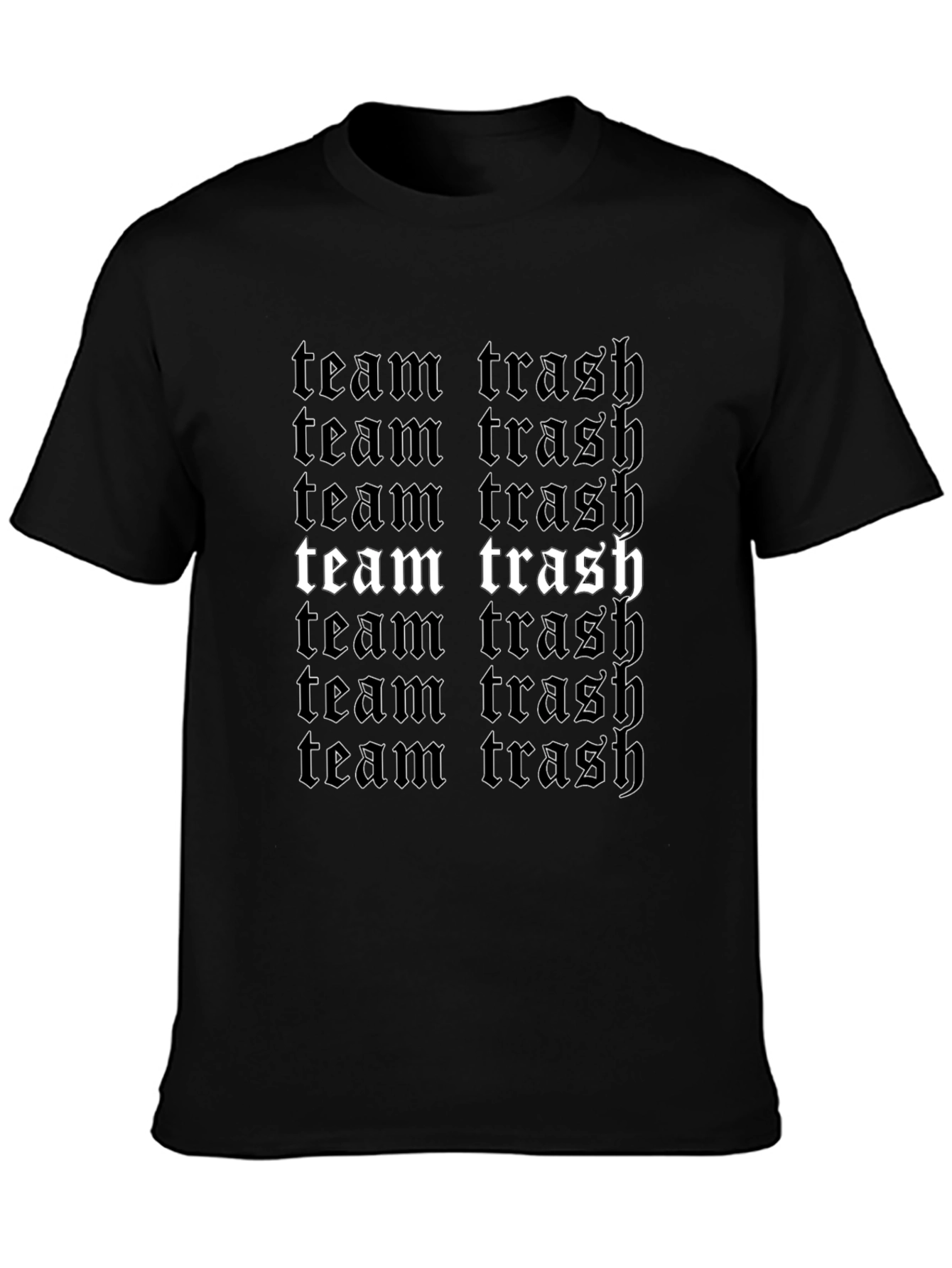 Team Trash Graphic Tee - Comfy Stylish Bold Statement