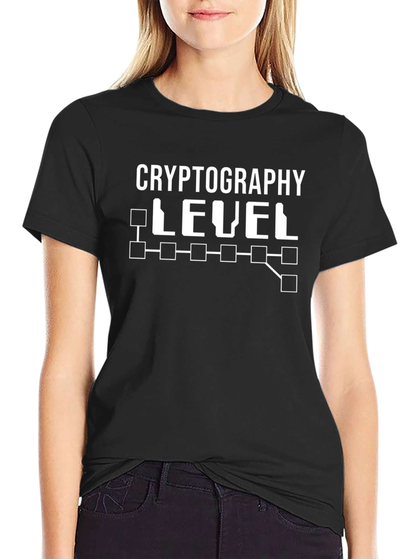 Cryptography Level T-Shirt - Coding Tee