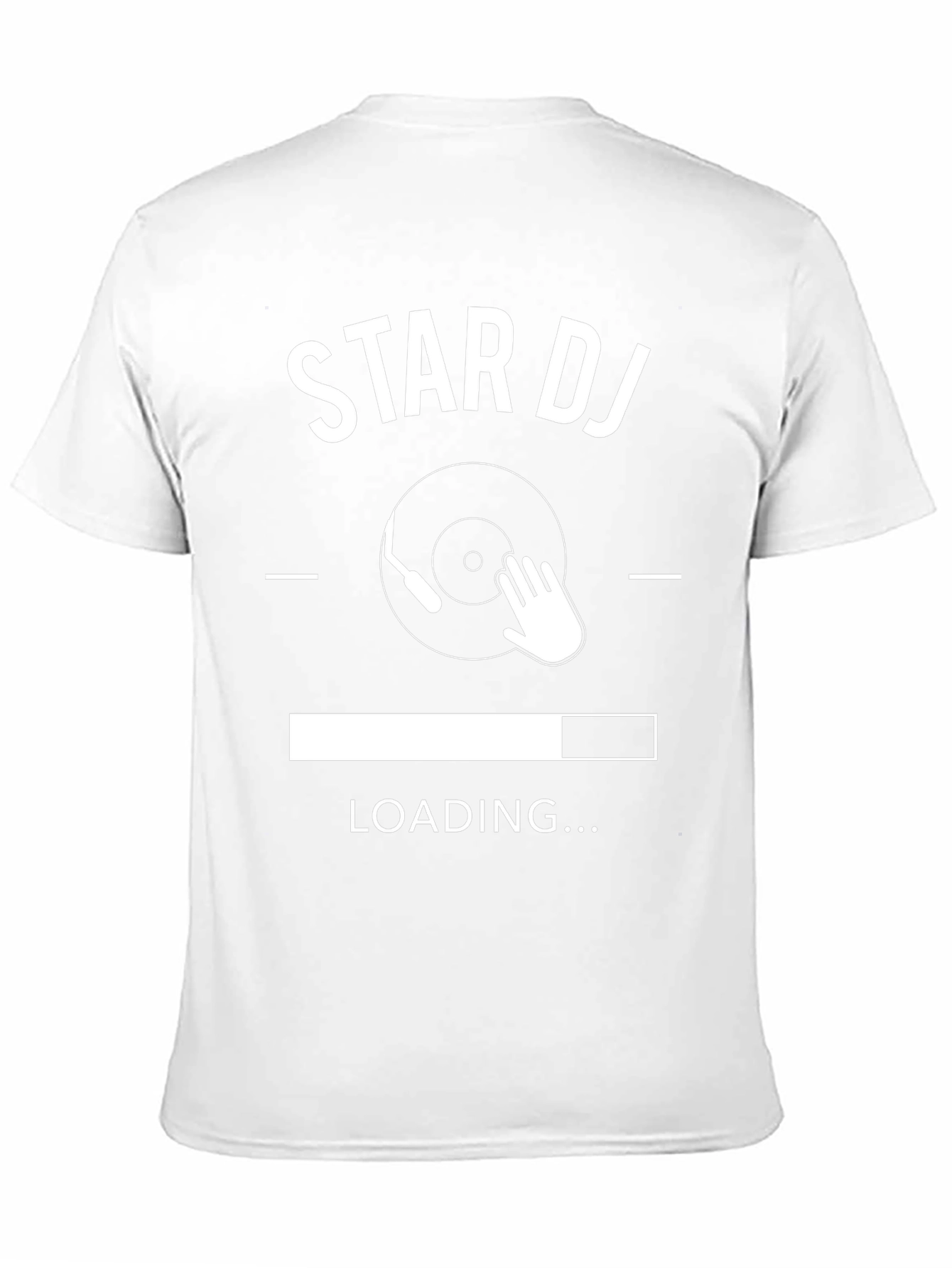 Star DJ Loading T-Shirt - Black