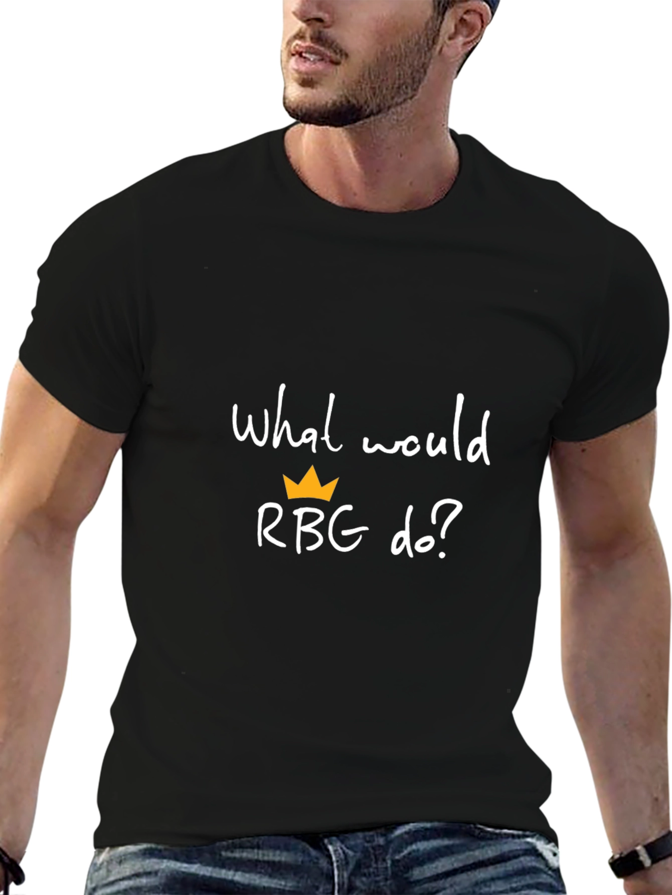 What Would RBG Do? Black T-Shirt