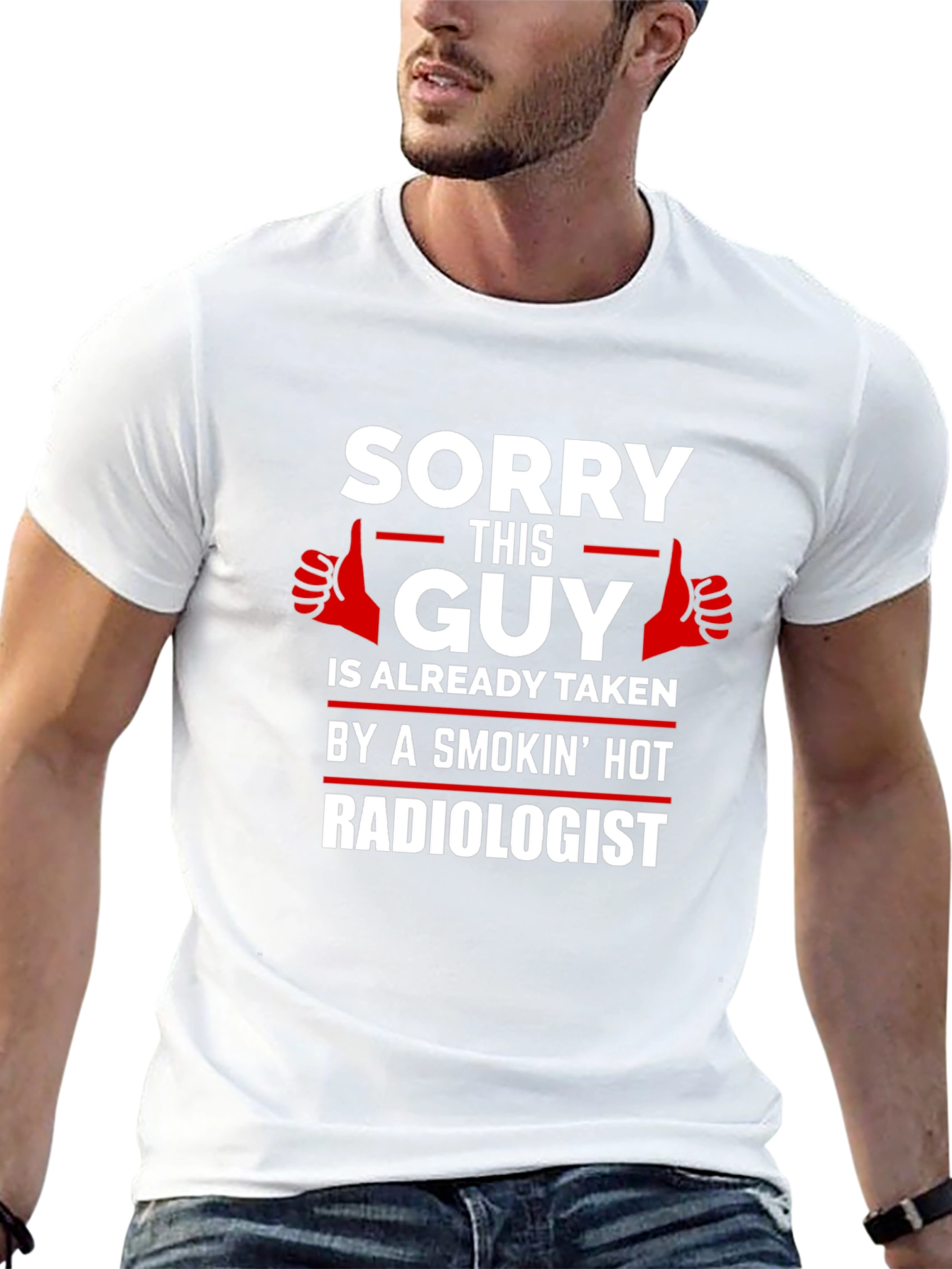 Sorry This Guy Is Taken T-Shirt - Radiologist