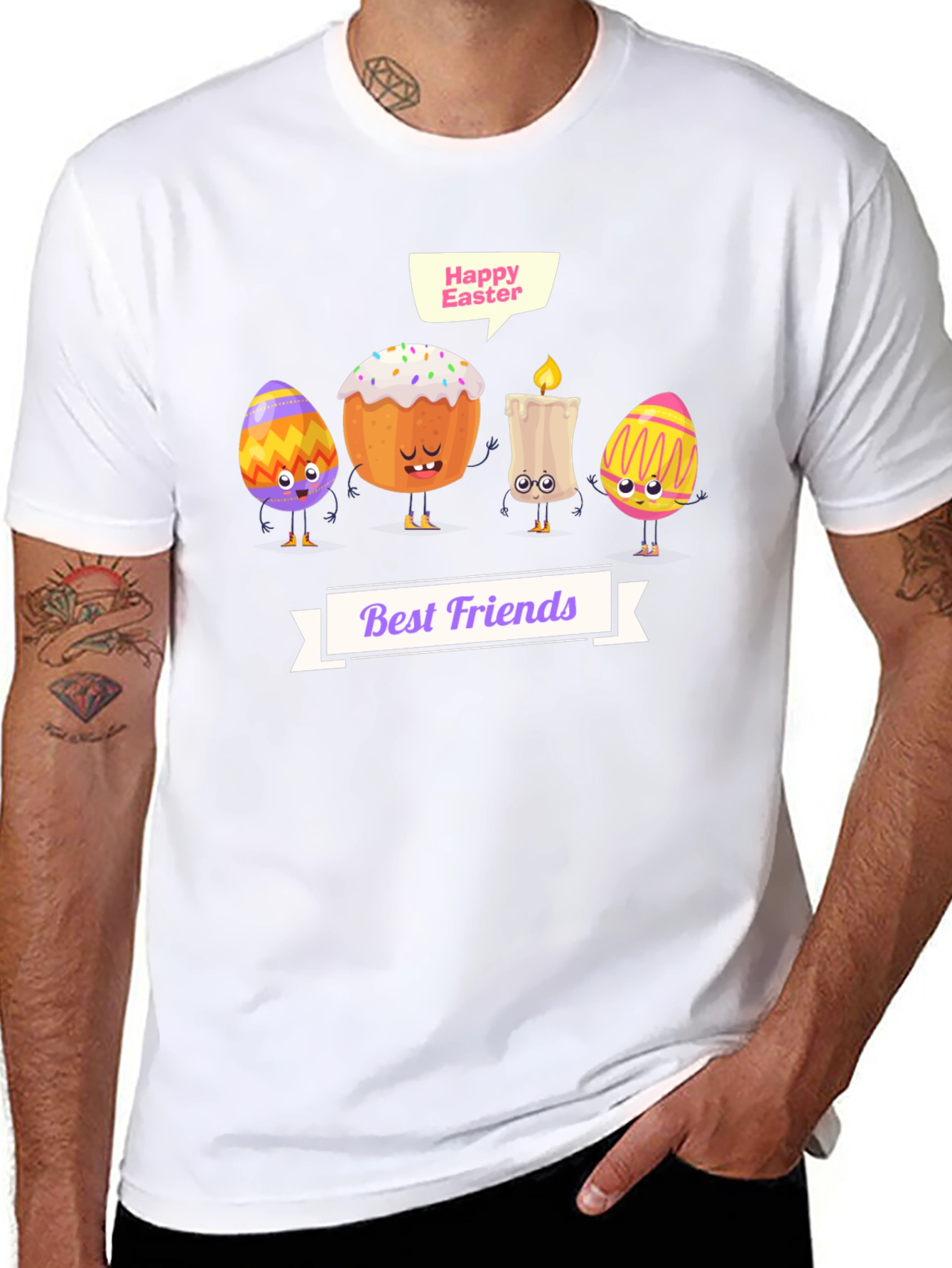 Happy Easter Best Friends T-Shirt