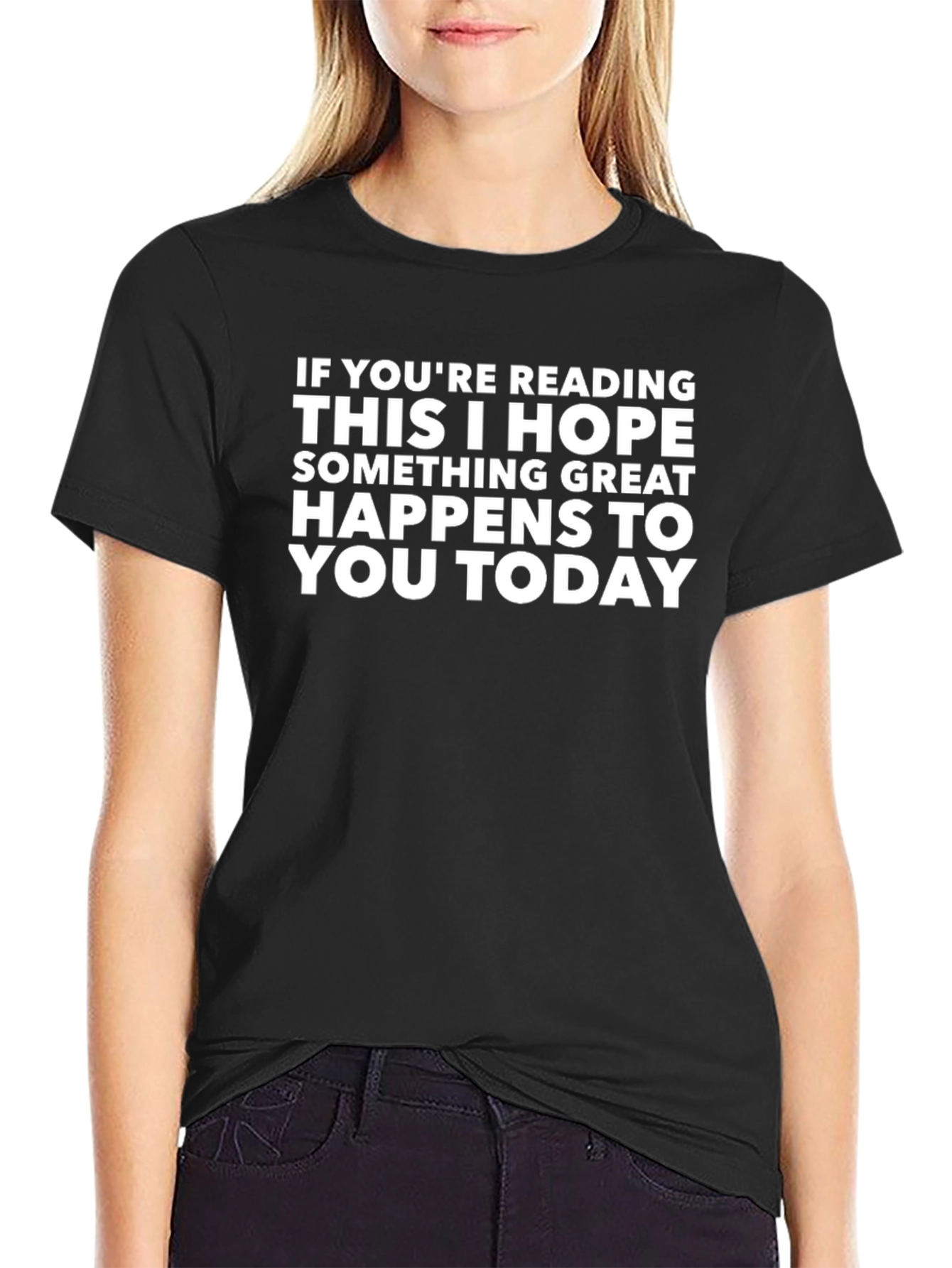 Funny Graphic Tee: If Youre Reading This...