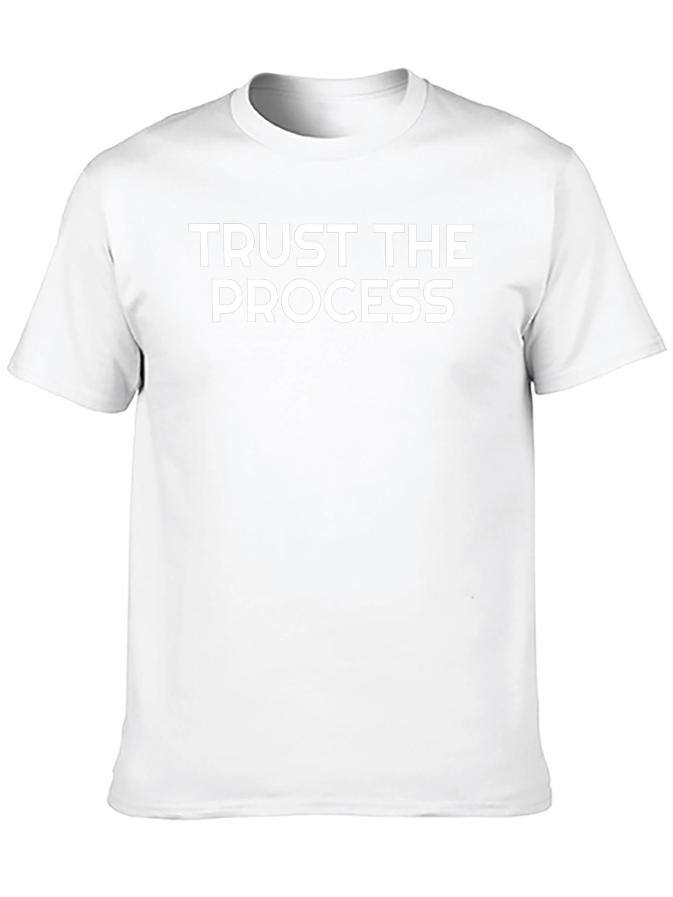 Trust The Process T-Shirt - Mens Black Tee