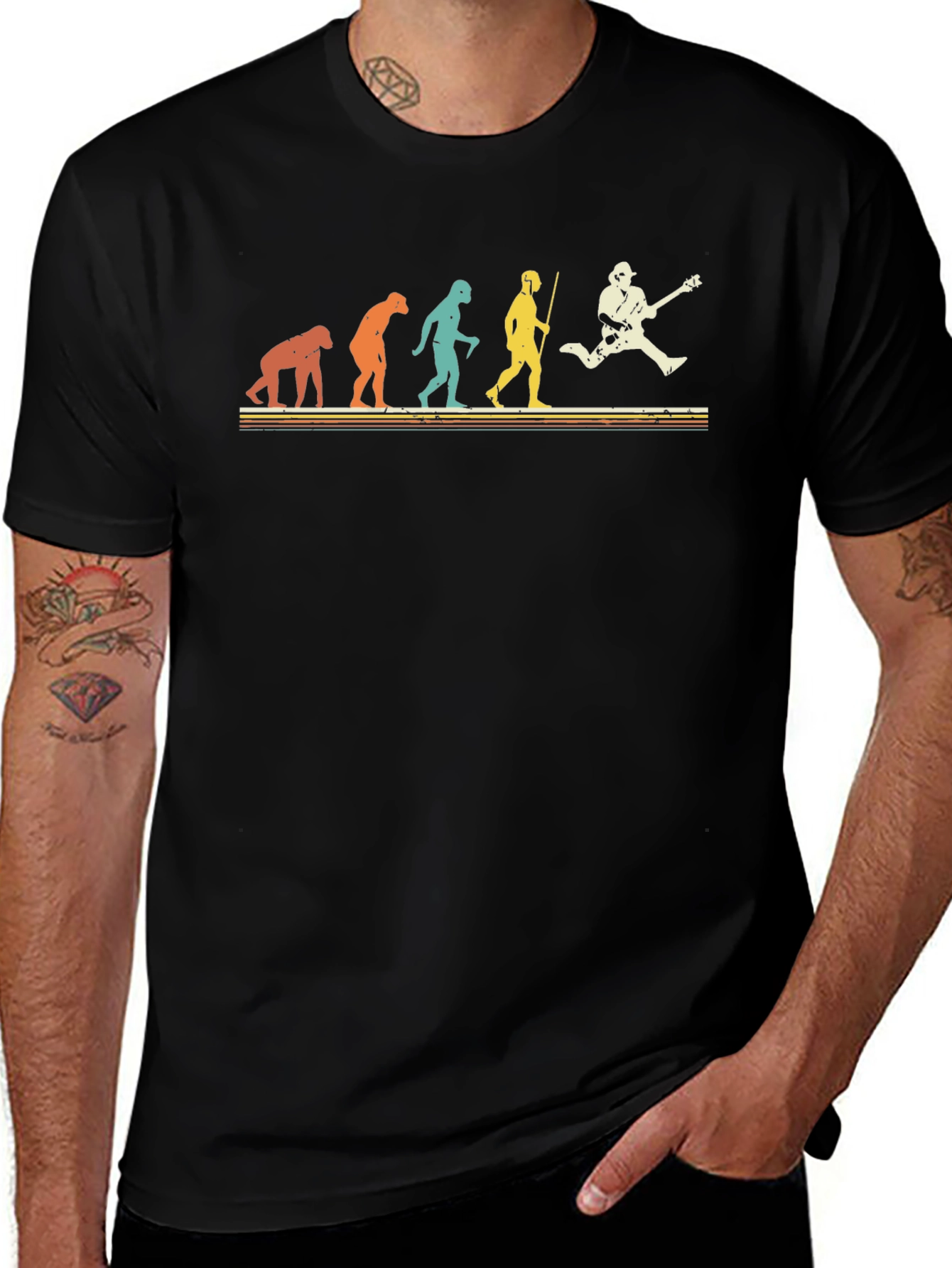 Evolution of Rock T-Shirt