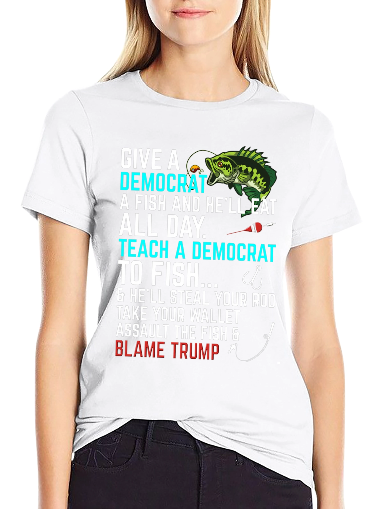 Funny Political Fishing T-Shirt