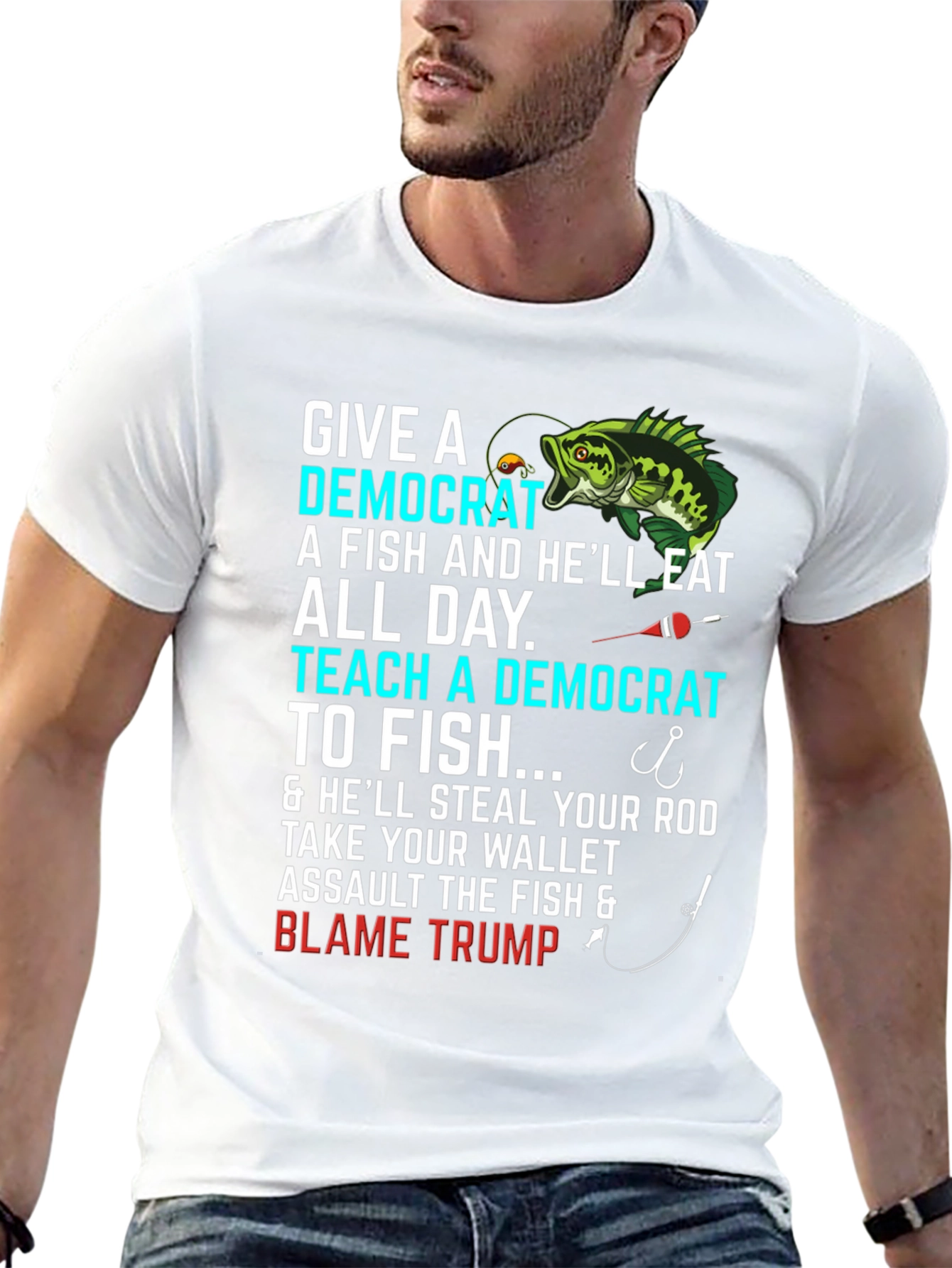 Funny Political Fishing T-Shirt
