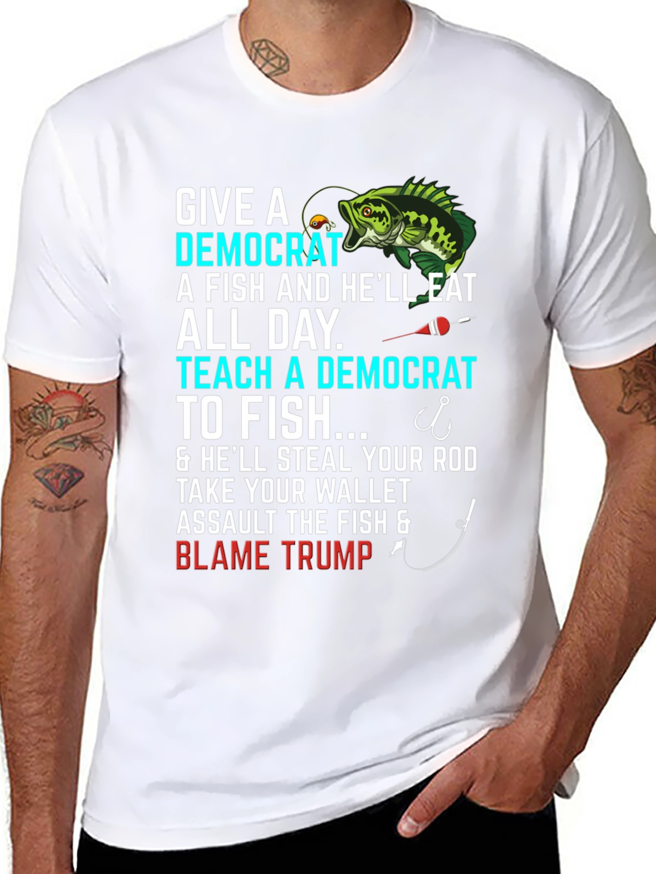 Funny Political Fishing T-Shirt