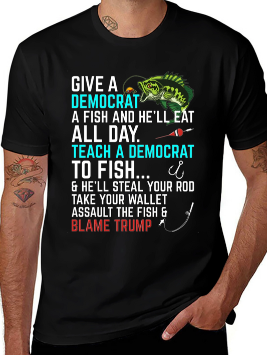 Funny Political Fishing T-Shirt