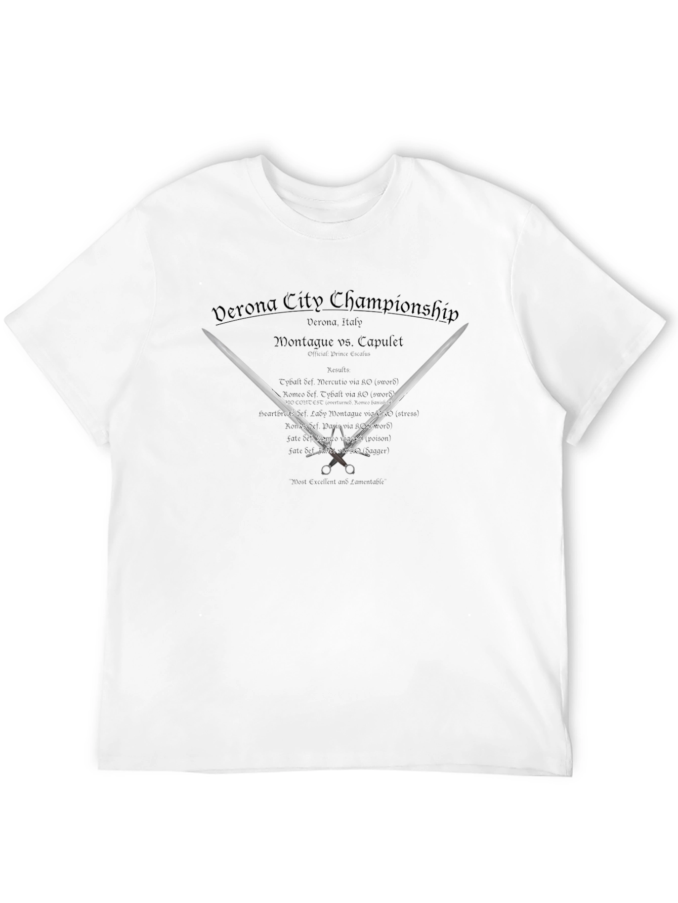 Verona City Championship Sword Tee