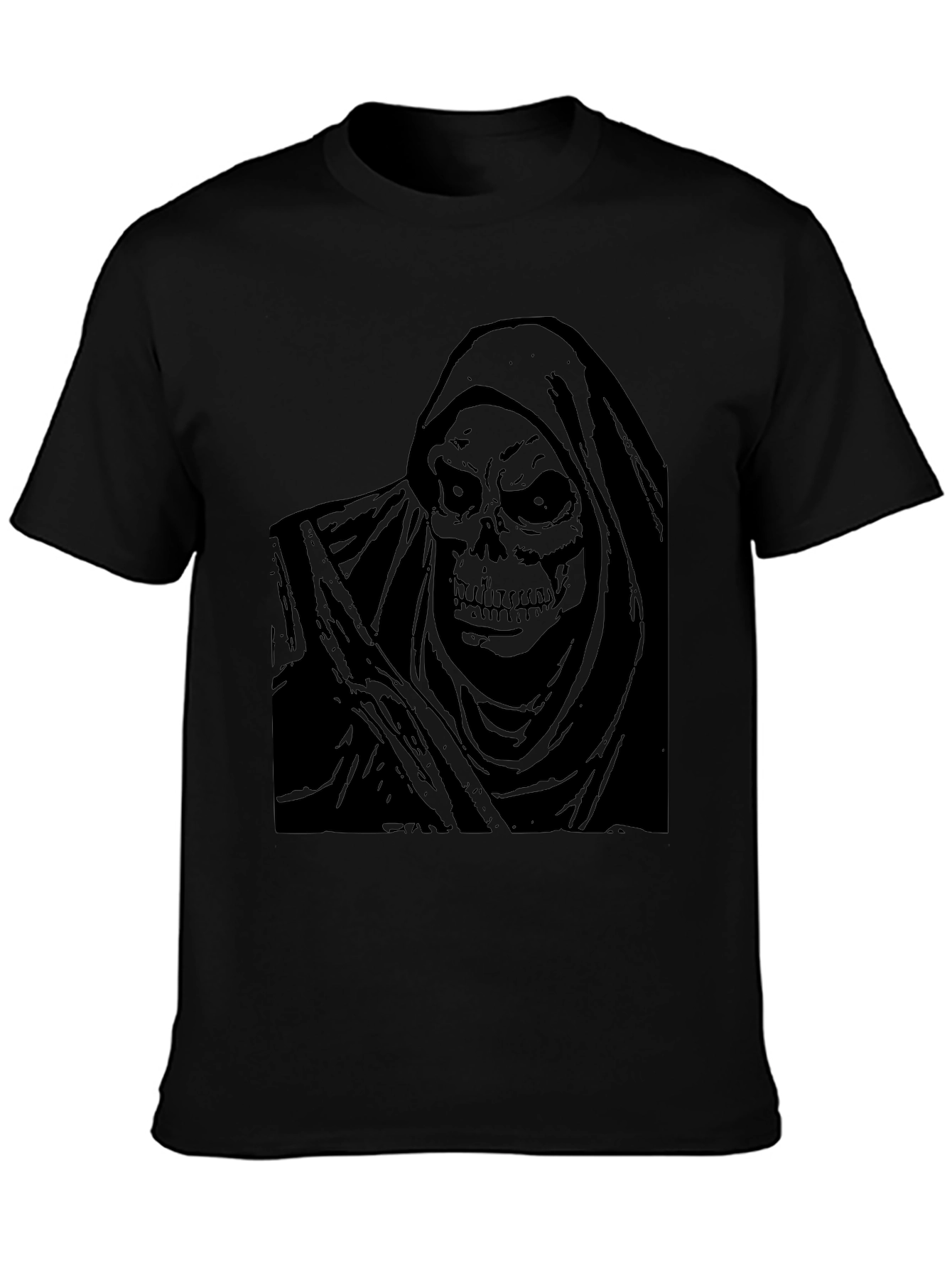 Grim Reaper Graphic T-Shirt - Mens Black Tee