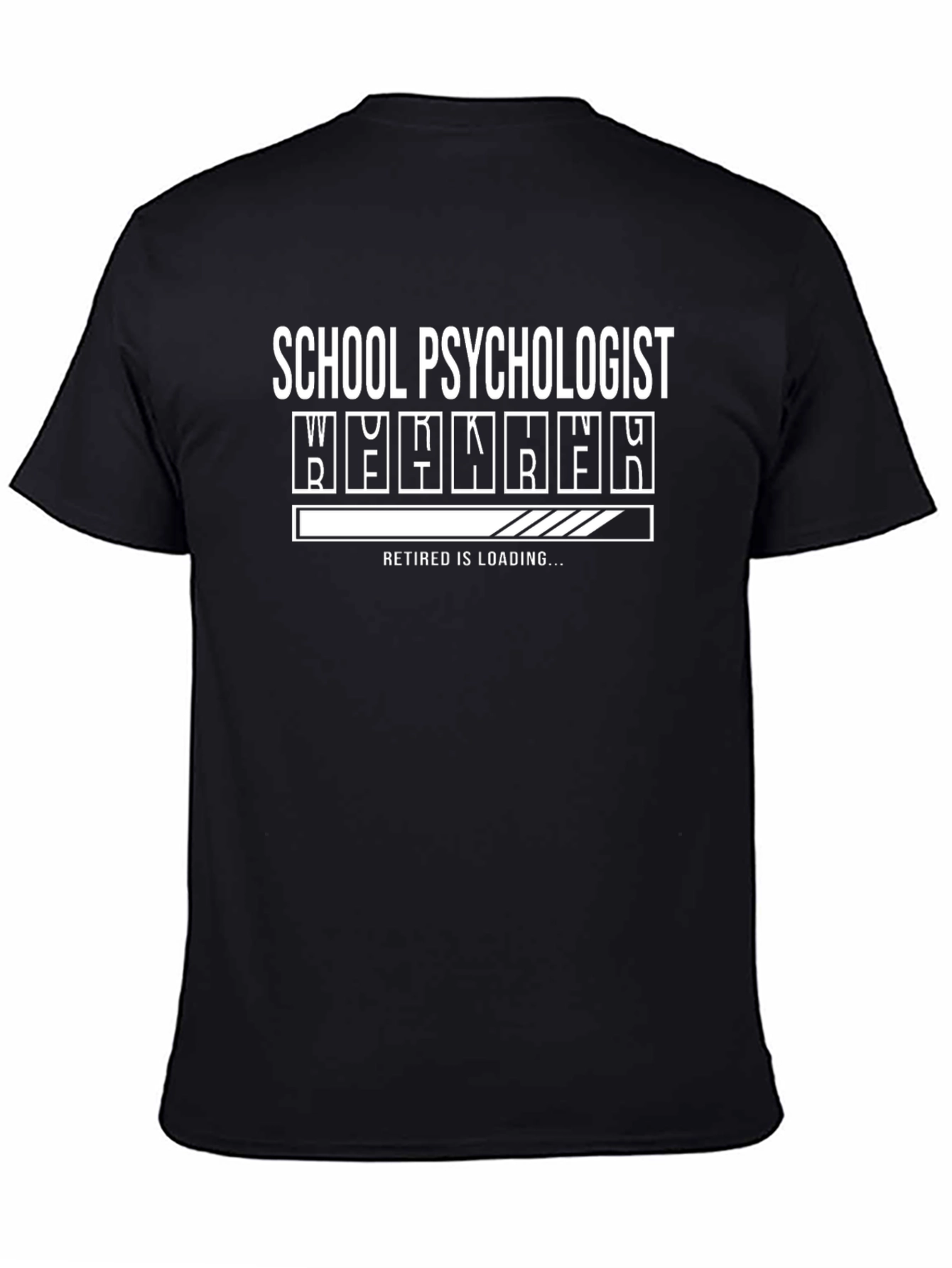 School Psychologist Retirement Loading T-Shirt