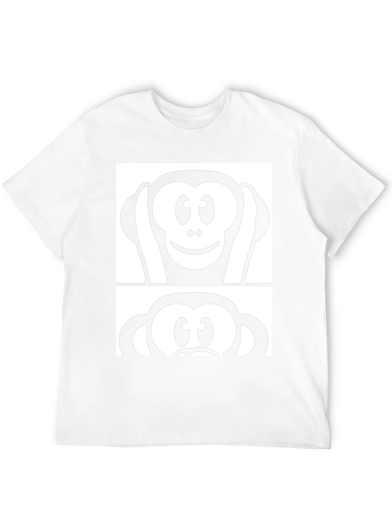 Hear See Speak No Evil Monkey Graphic Tee