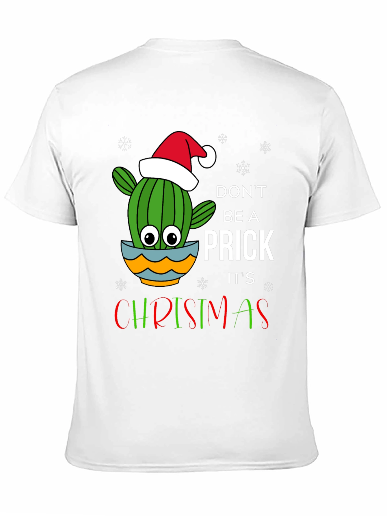 Funny Christmas Cactus Graphic Tee