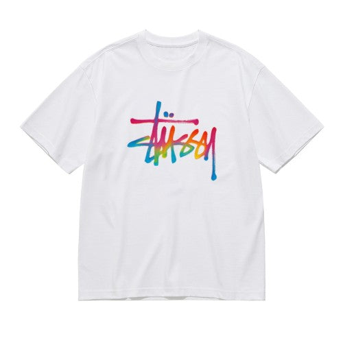 Stussy Stock Logo Shirt | 200g Premium Cotton Fabric | Authentic Urban Look | S–3XL