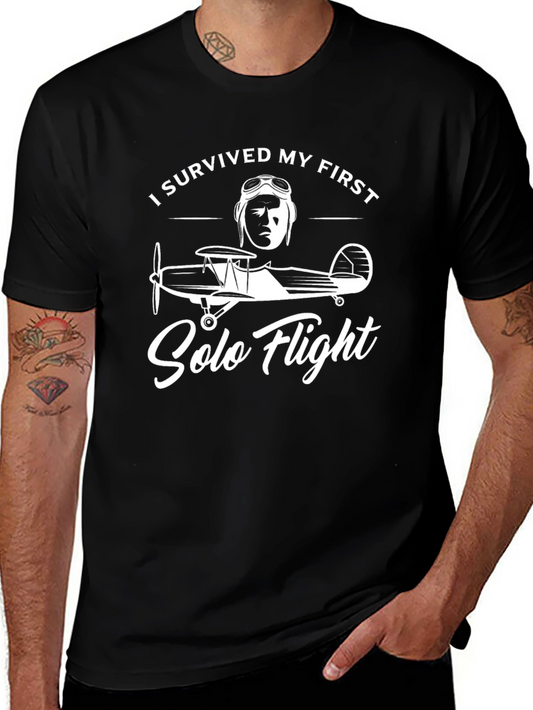 I Survived My First Solo Flight T-Shirt