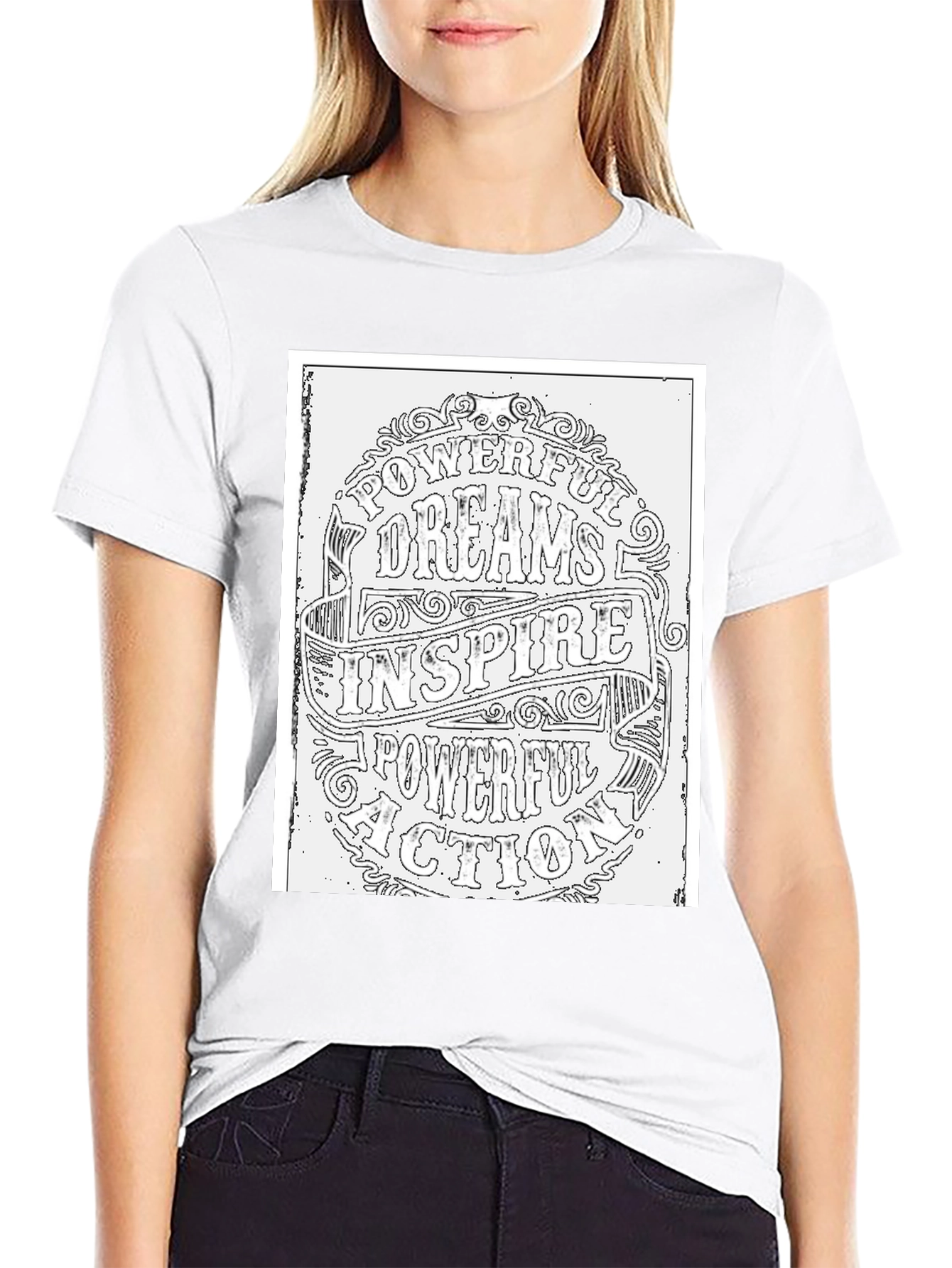 Inspire Powerful Action Tee
