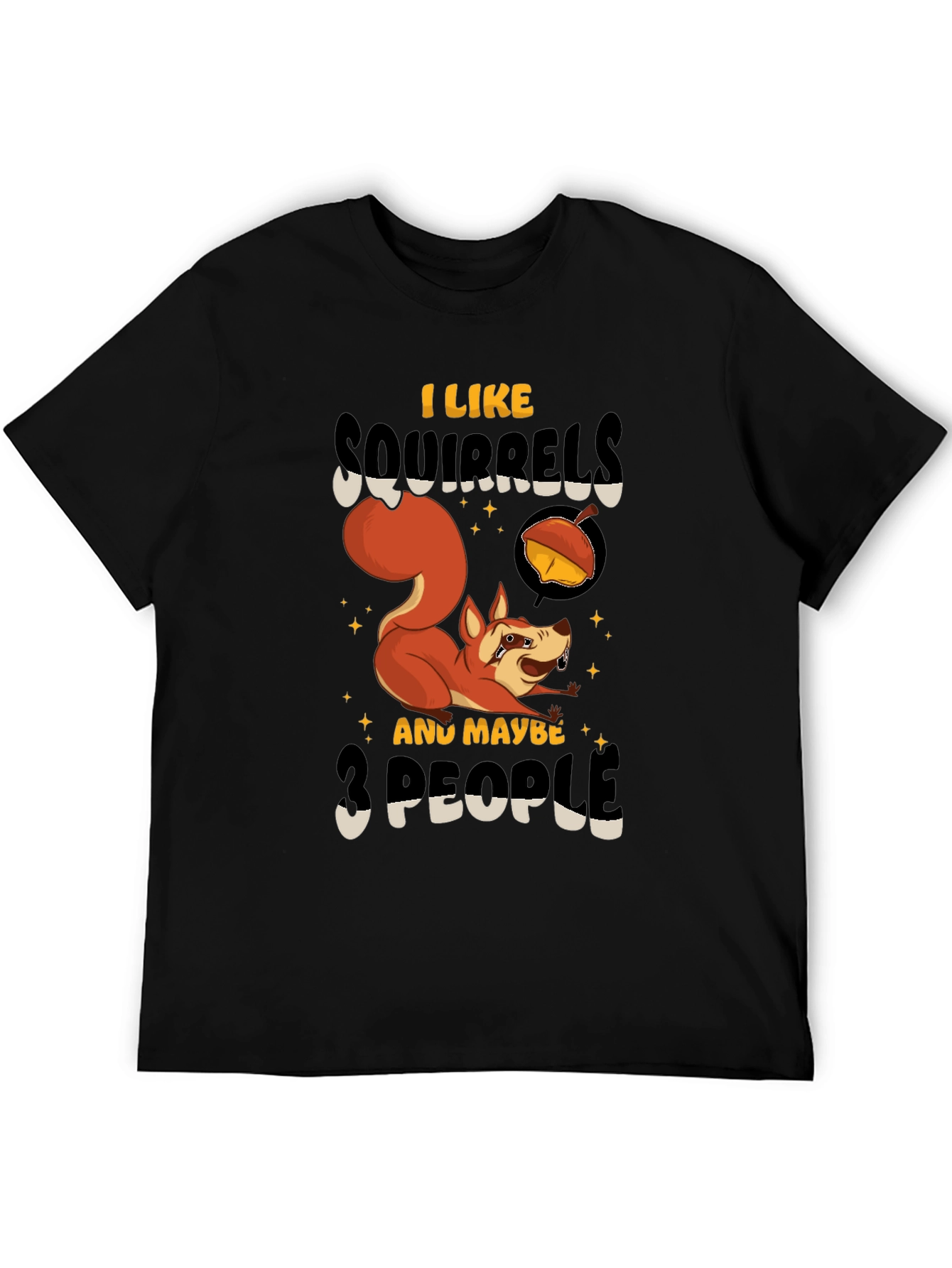Squirrel Lover Graphic T-Shirt