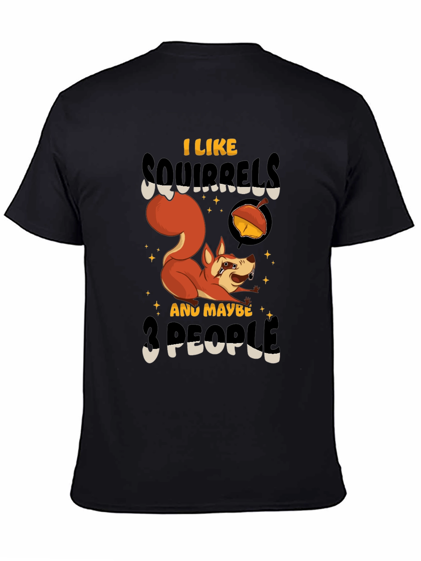 Squirrel Lover Graphic T-Shirt