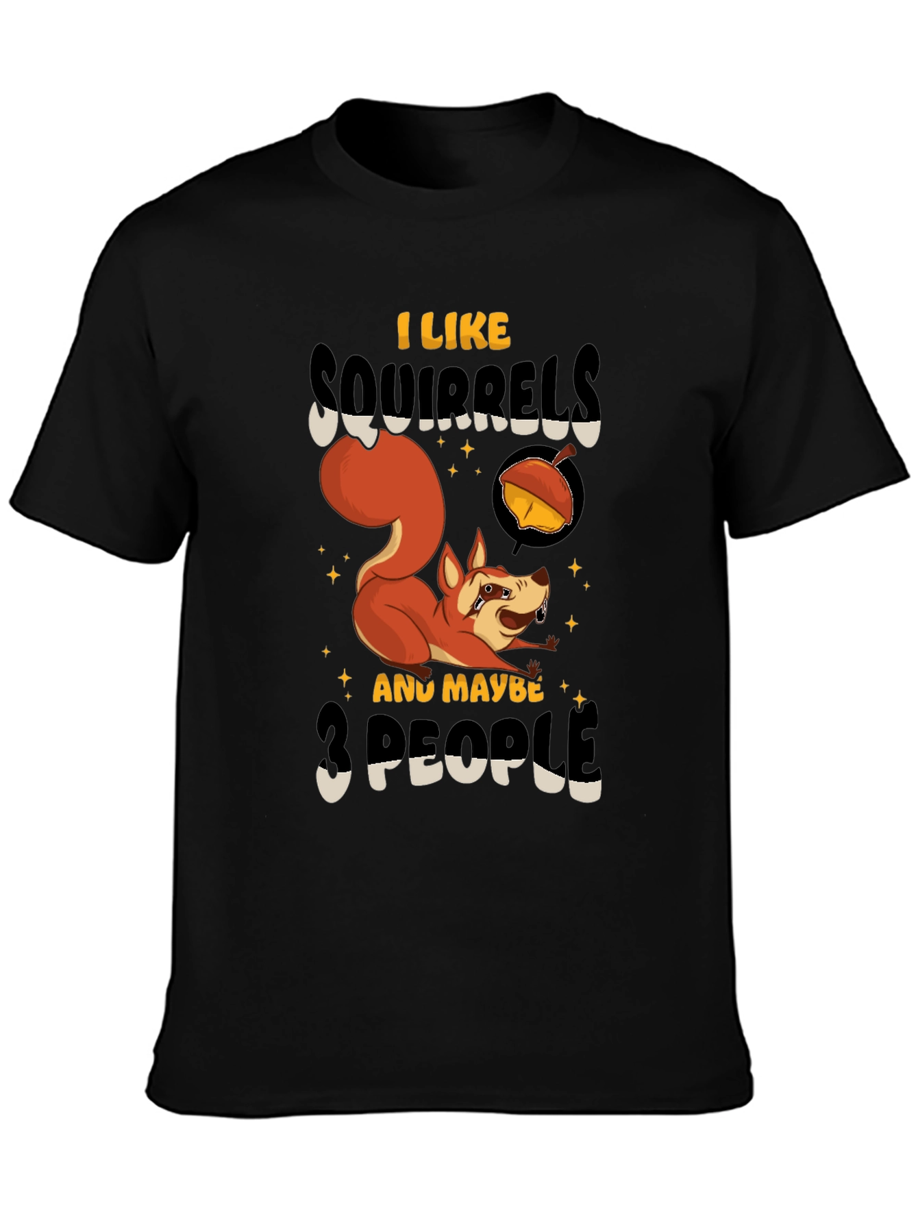 Squirrel Lover Graphic T-Shirt