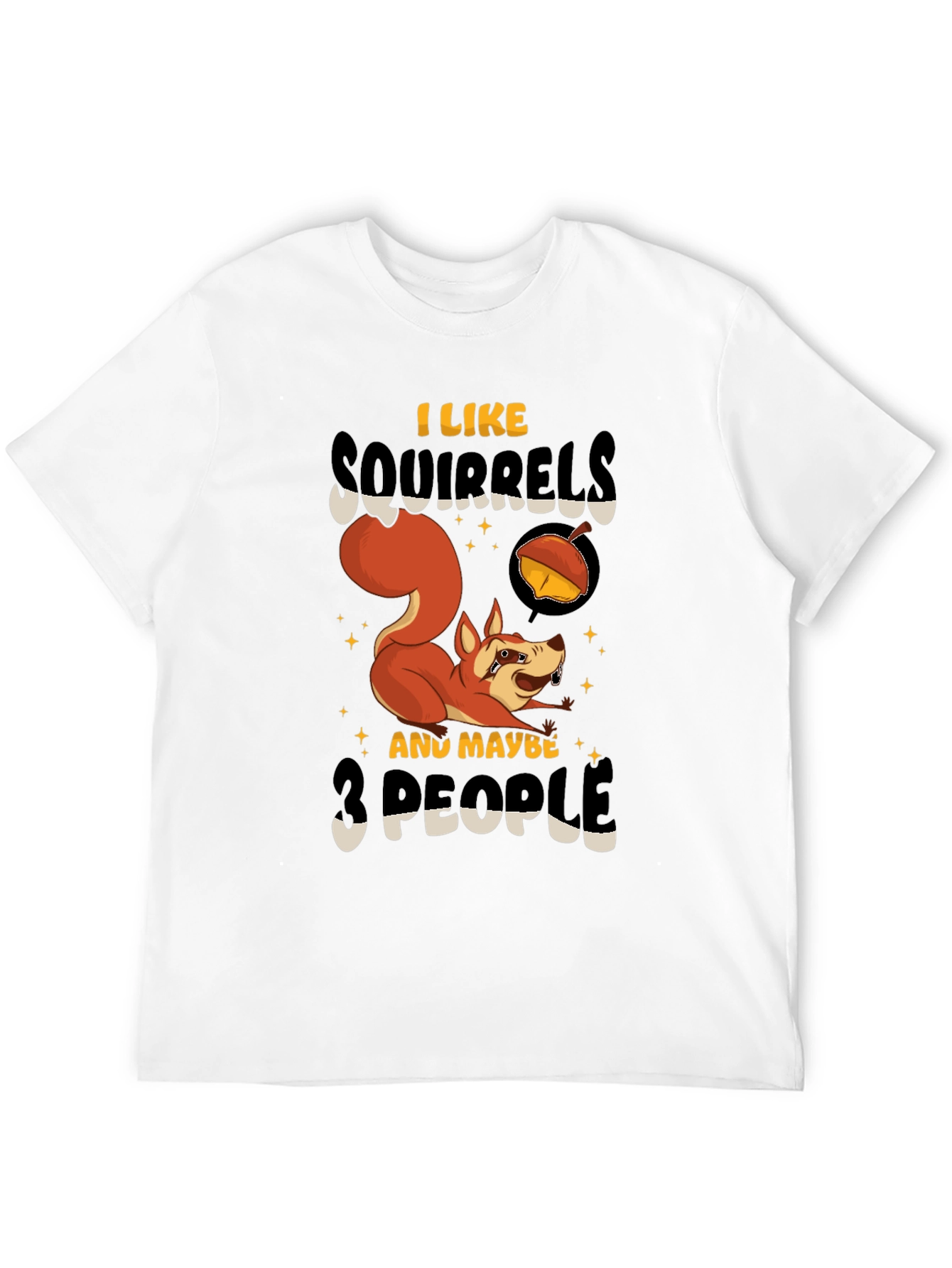 Squirrel Lover Graphic T-Shirt