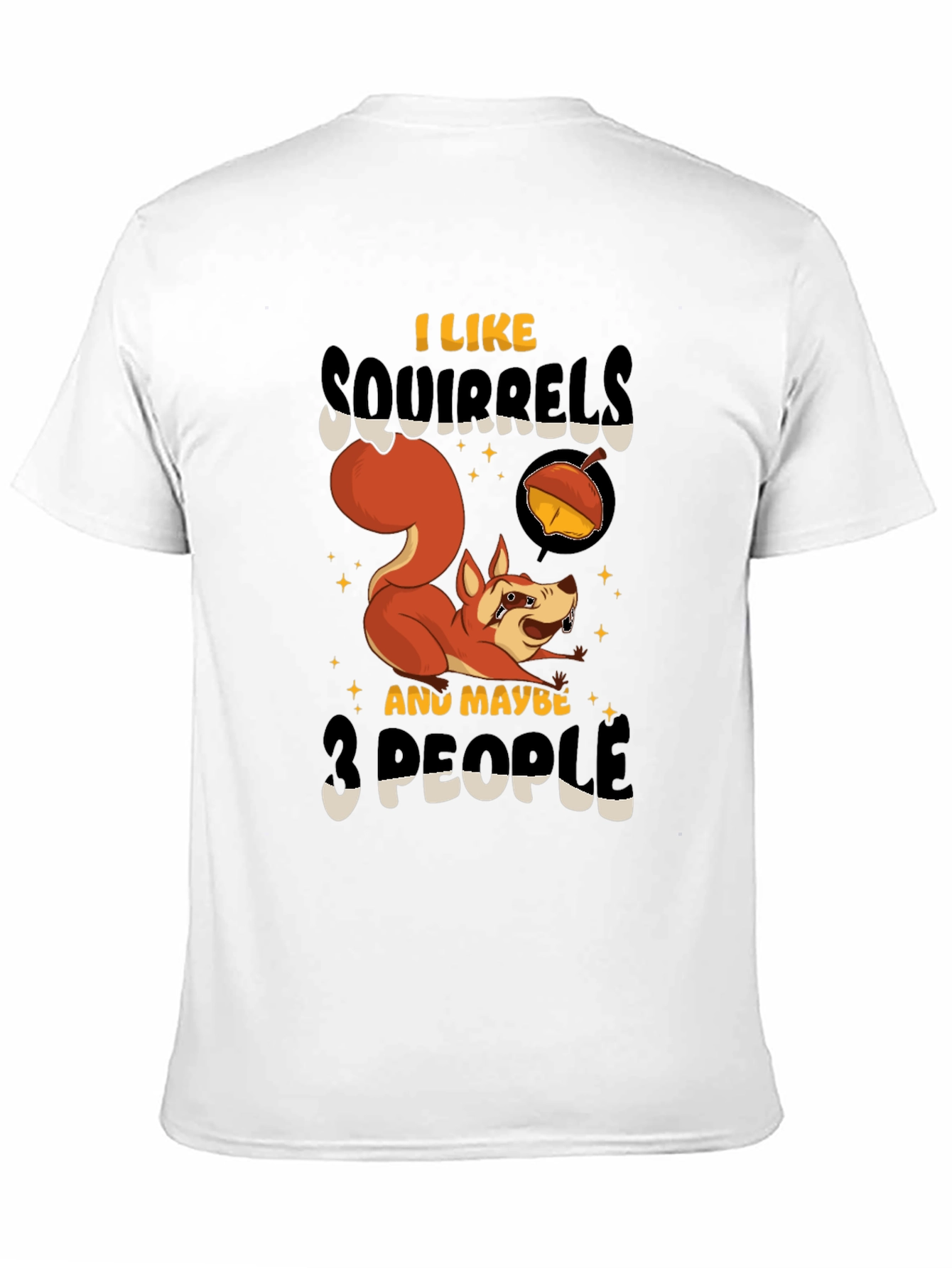 Squirrel Lover Graphic T-Shirt