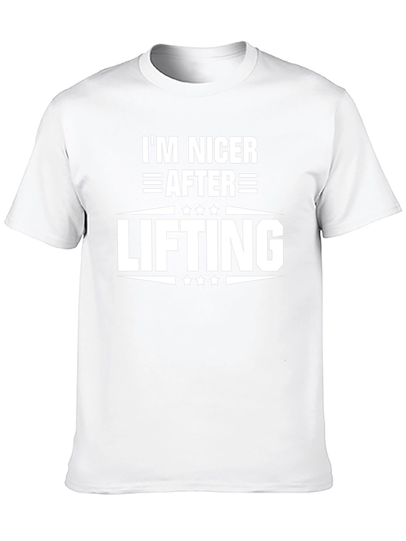 Im Nicer After Lifting Black T-Shirt