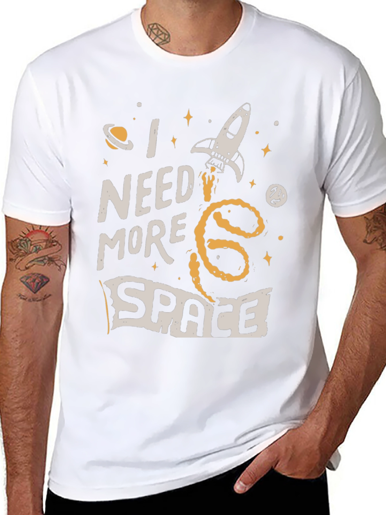 I Need More Space Graphic T-Shirt