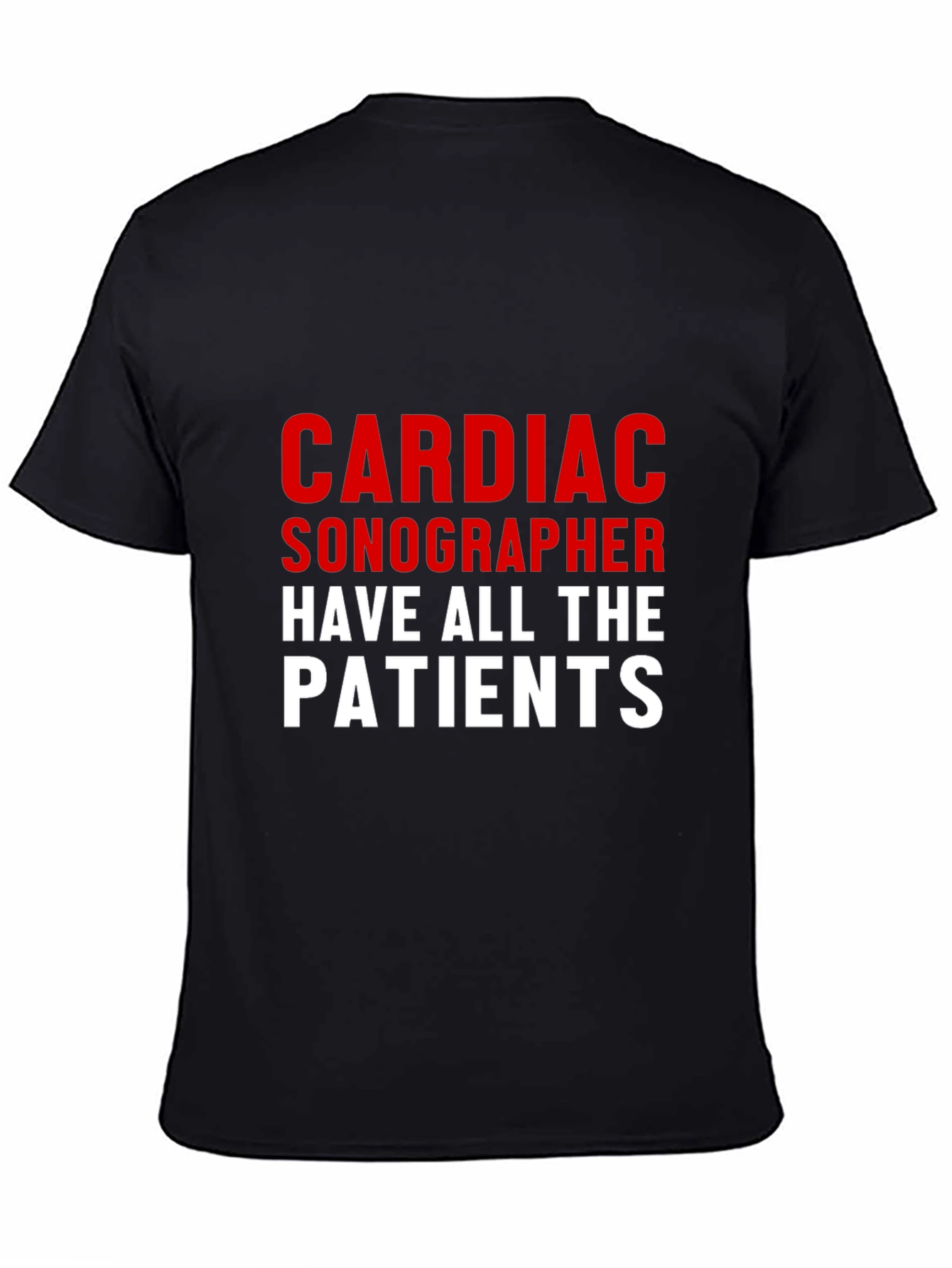 Cardiac Sonographer Novelty Graphic Tee