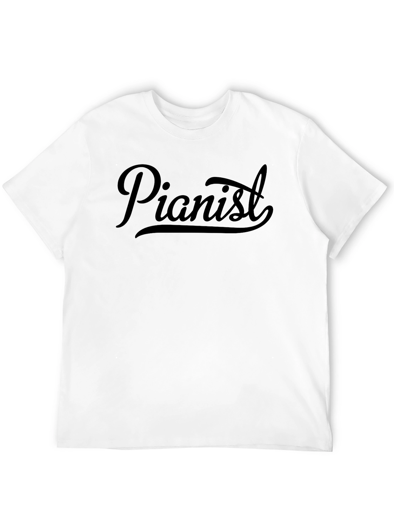 Pianist Graphic T-Shirt - Soft Cotton Tee