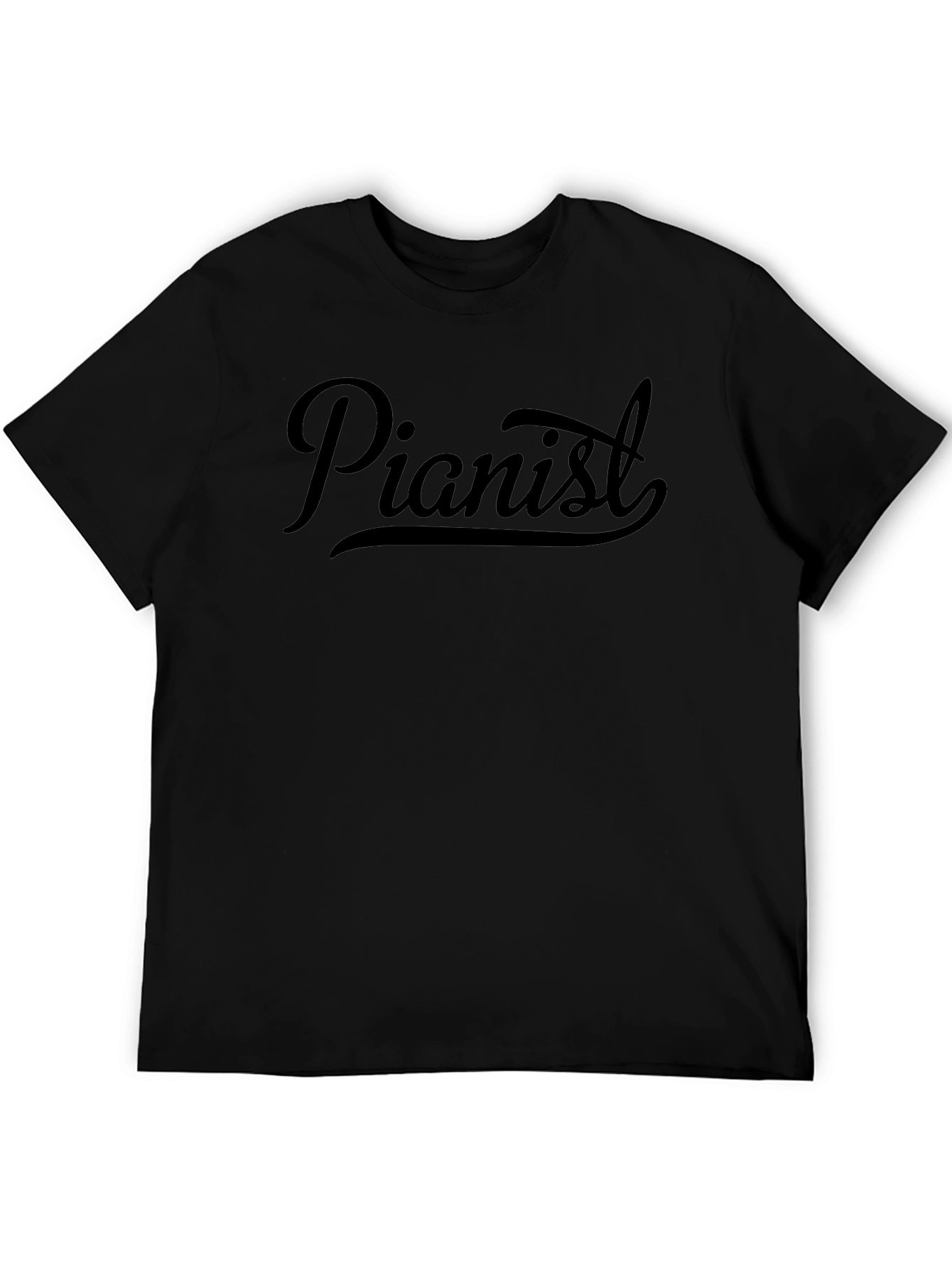 Pianist Graphic T-Shirt - Soft Cotton Tee