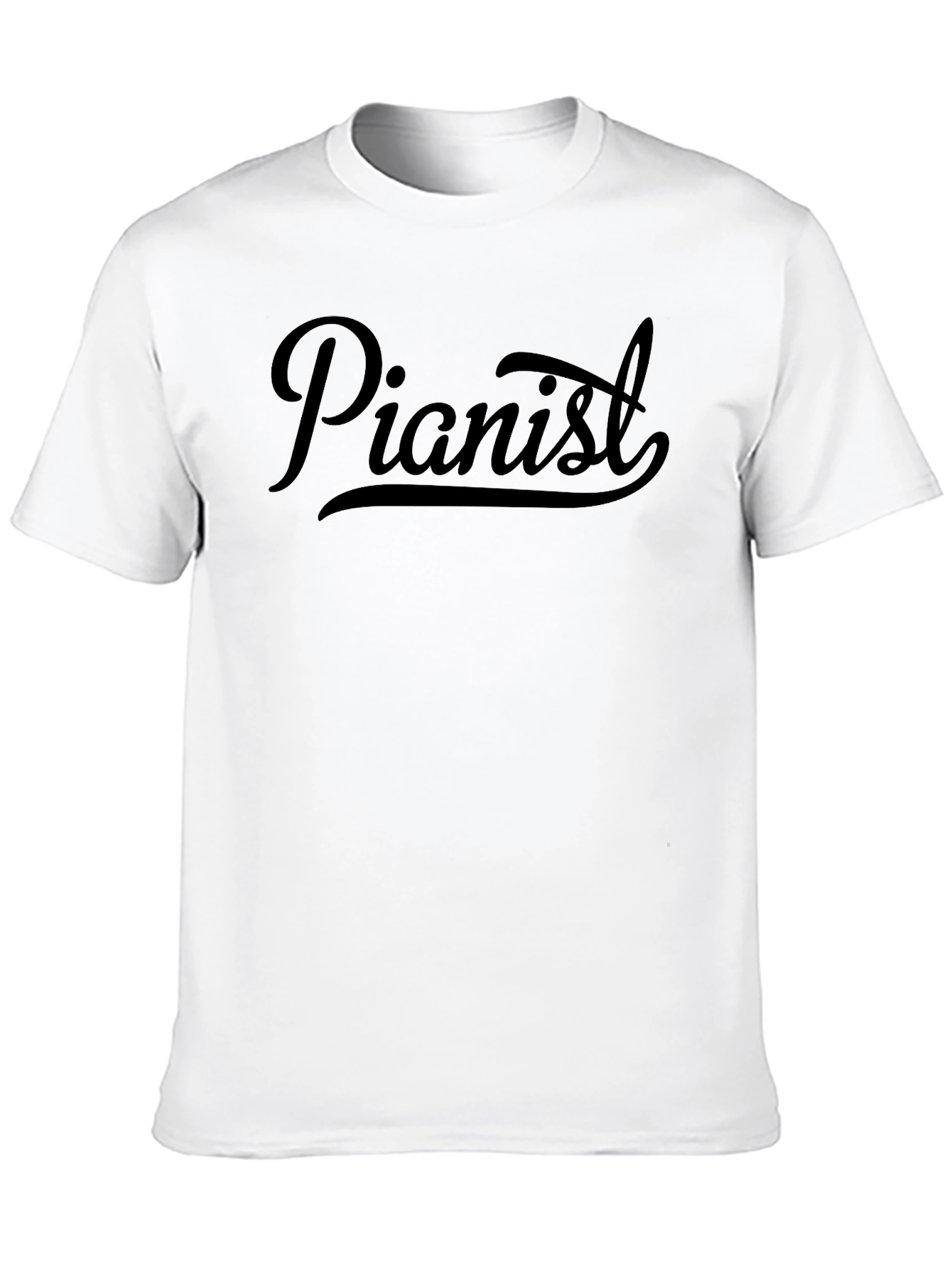 Pianist Graphic T-Shirt - Soft Cotton Tee