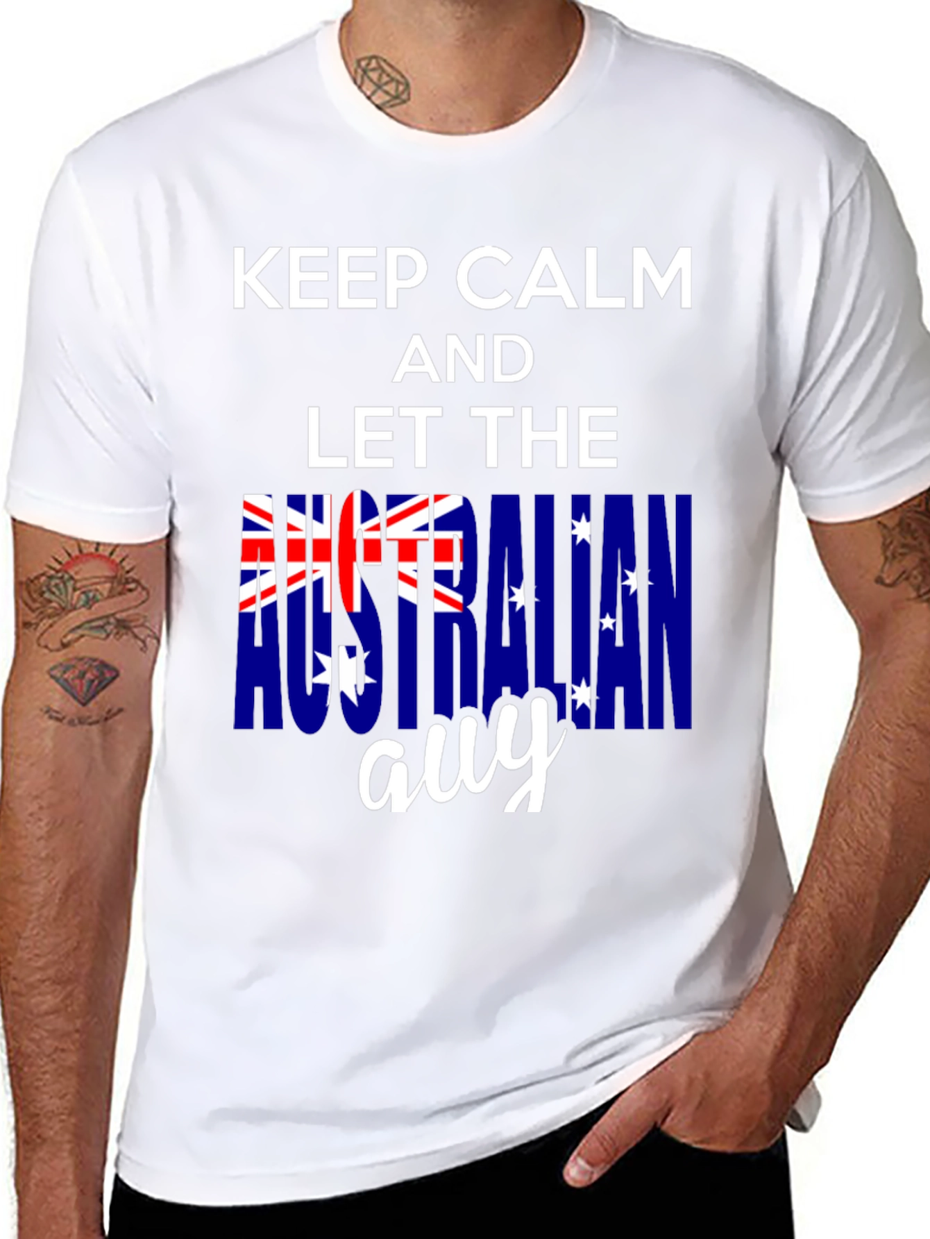 Keep Calm Australian Guy T-Shirt