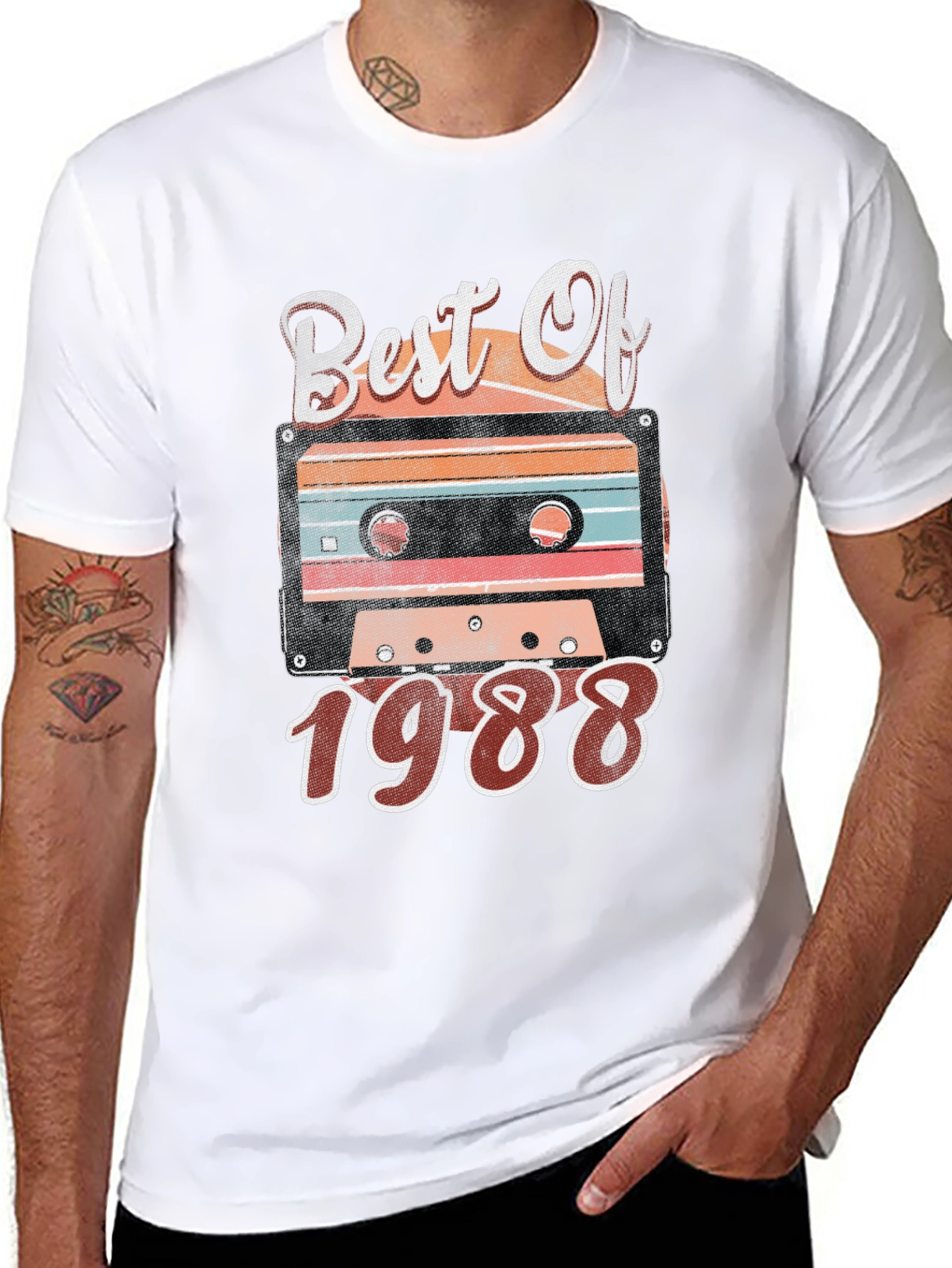 Best of 1988 Cassette Tape Graphic T-Shirt