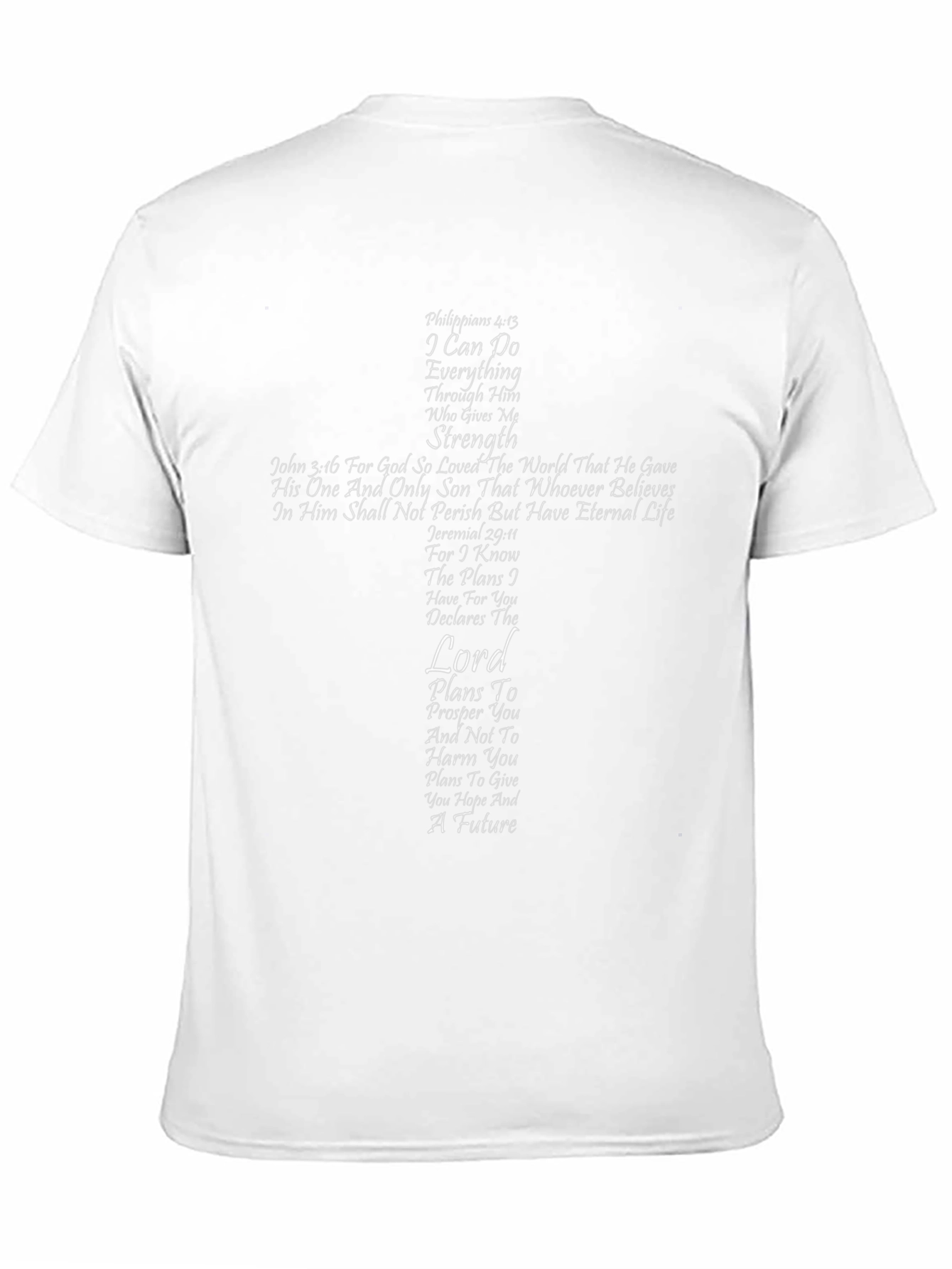 Faith-Inspired Cross T-Shirt: I Can Do Everything