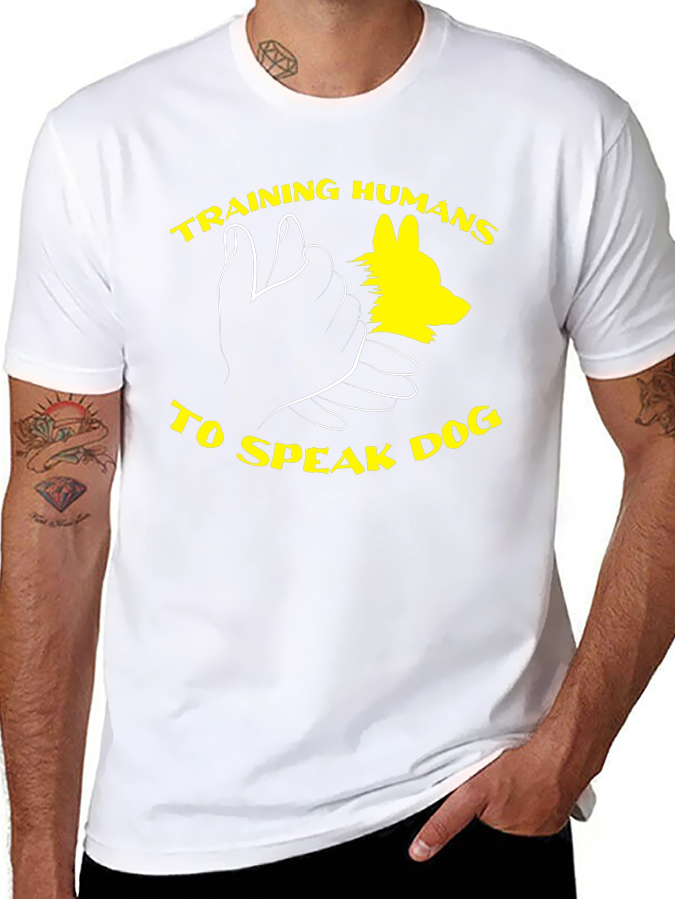Training Humans to Speak Dog T-Shirt