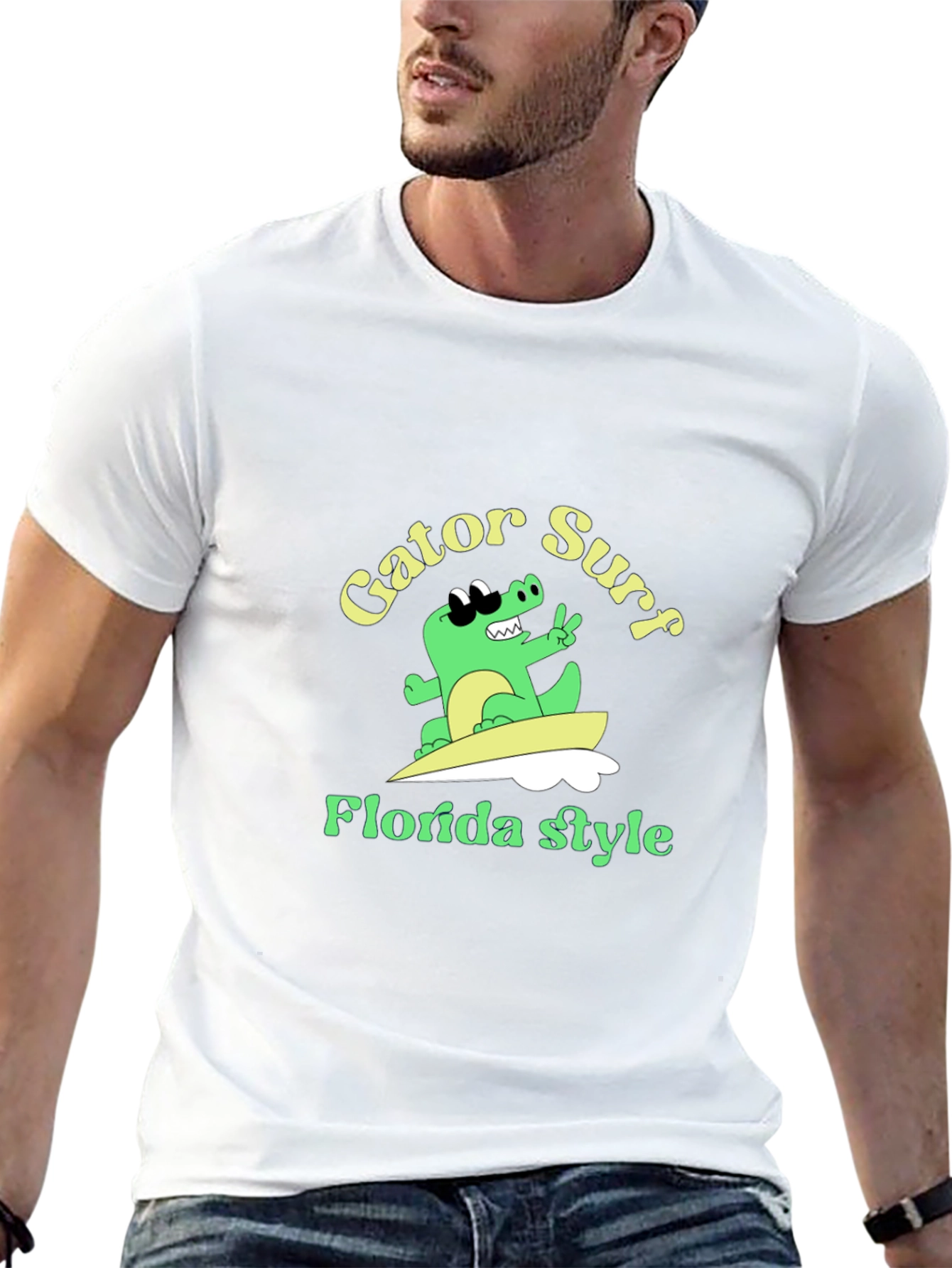Gator Surf Florida Style T-Shirt