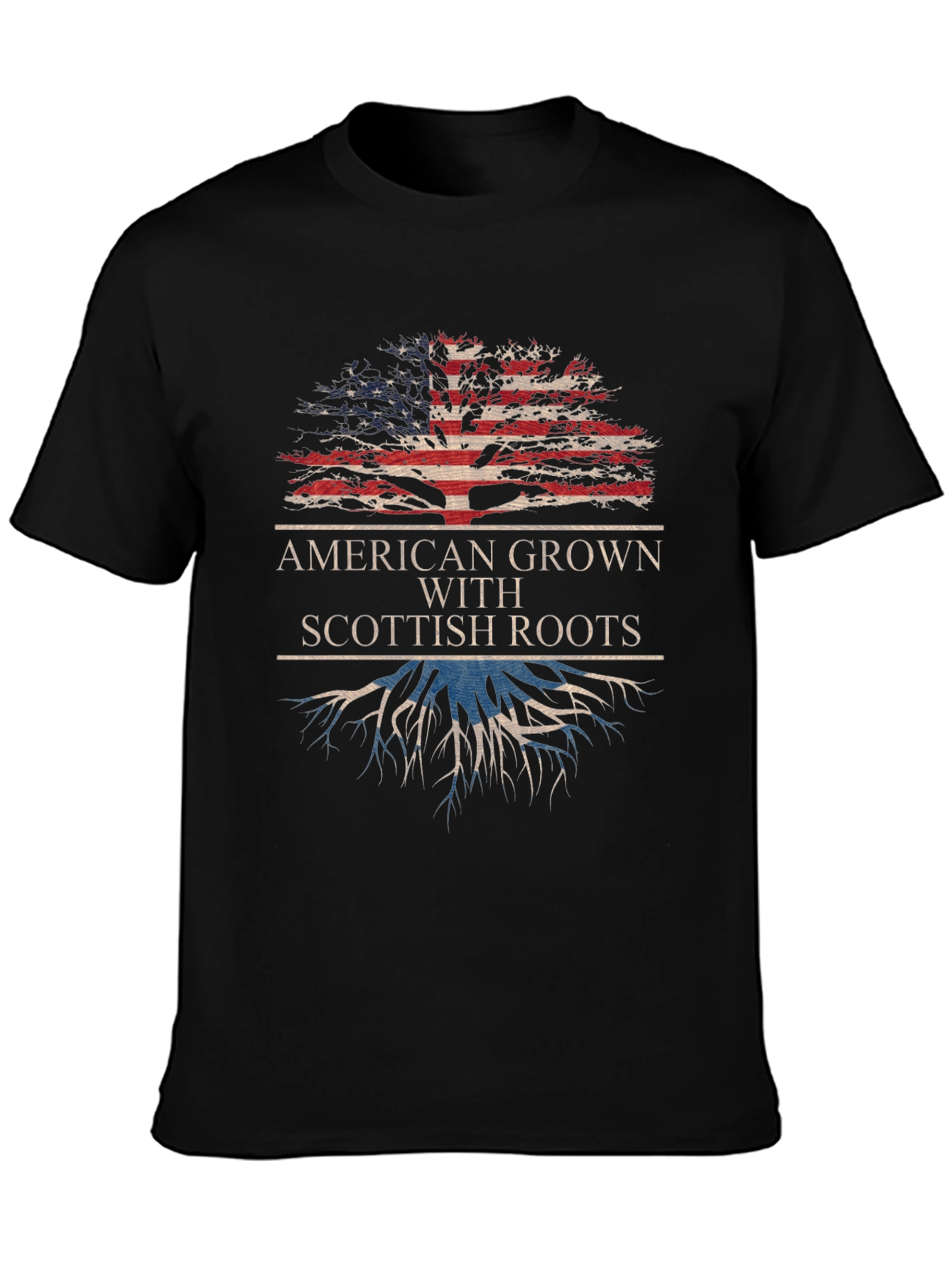 American Grown Scottish Roots T-Shirt