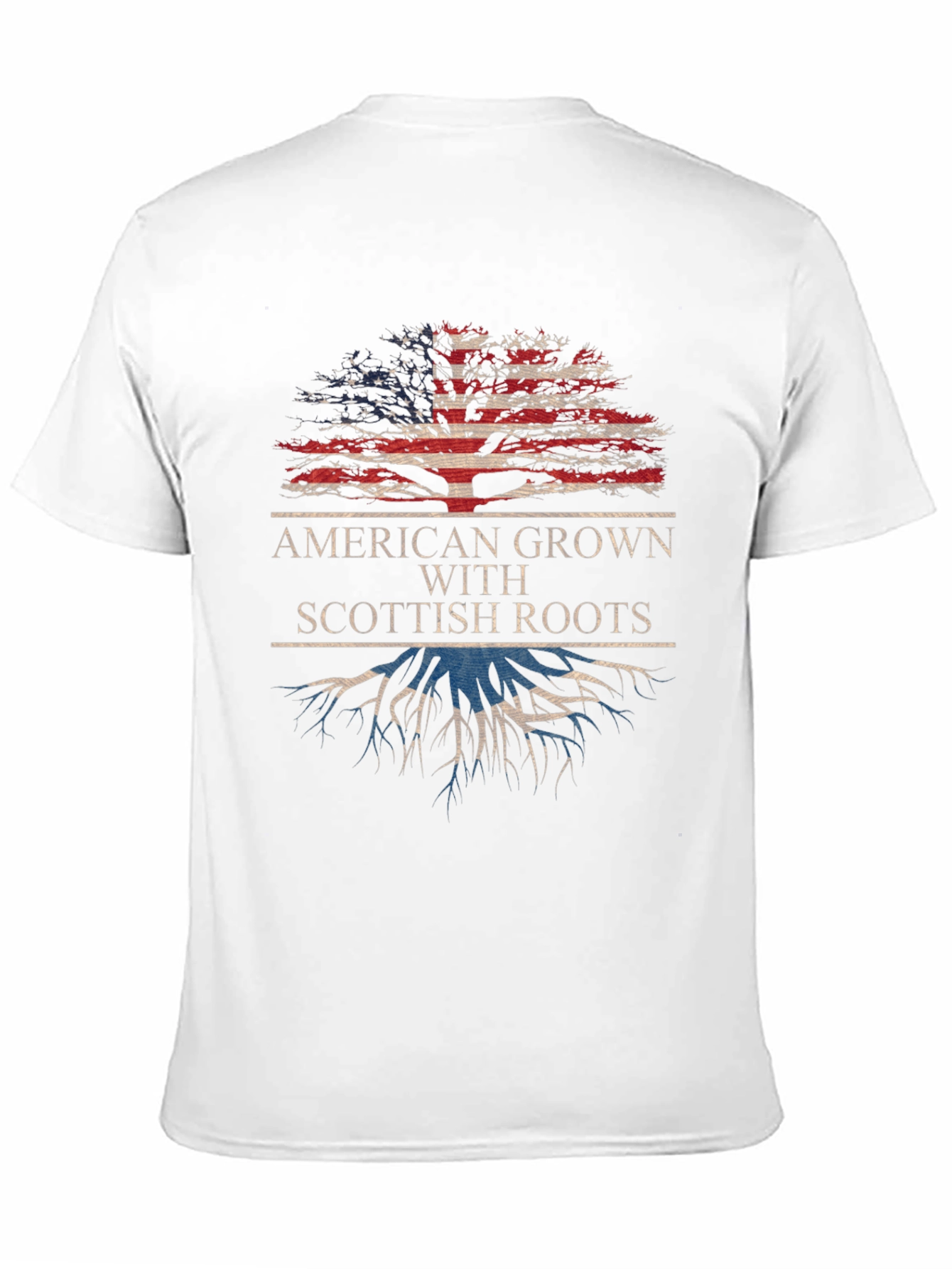 American Grown Scottish Roots T-Shirt