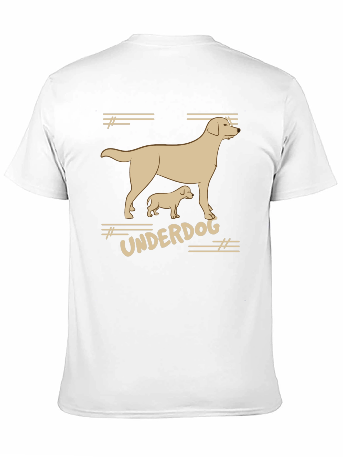 Underdog Graphic Tee - Black Cotton