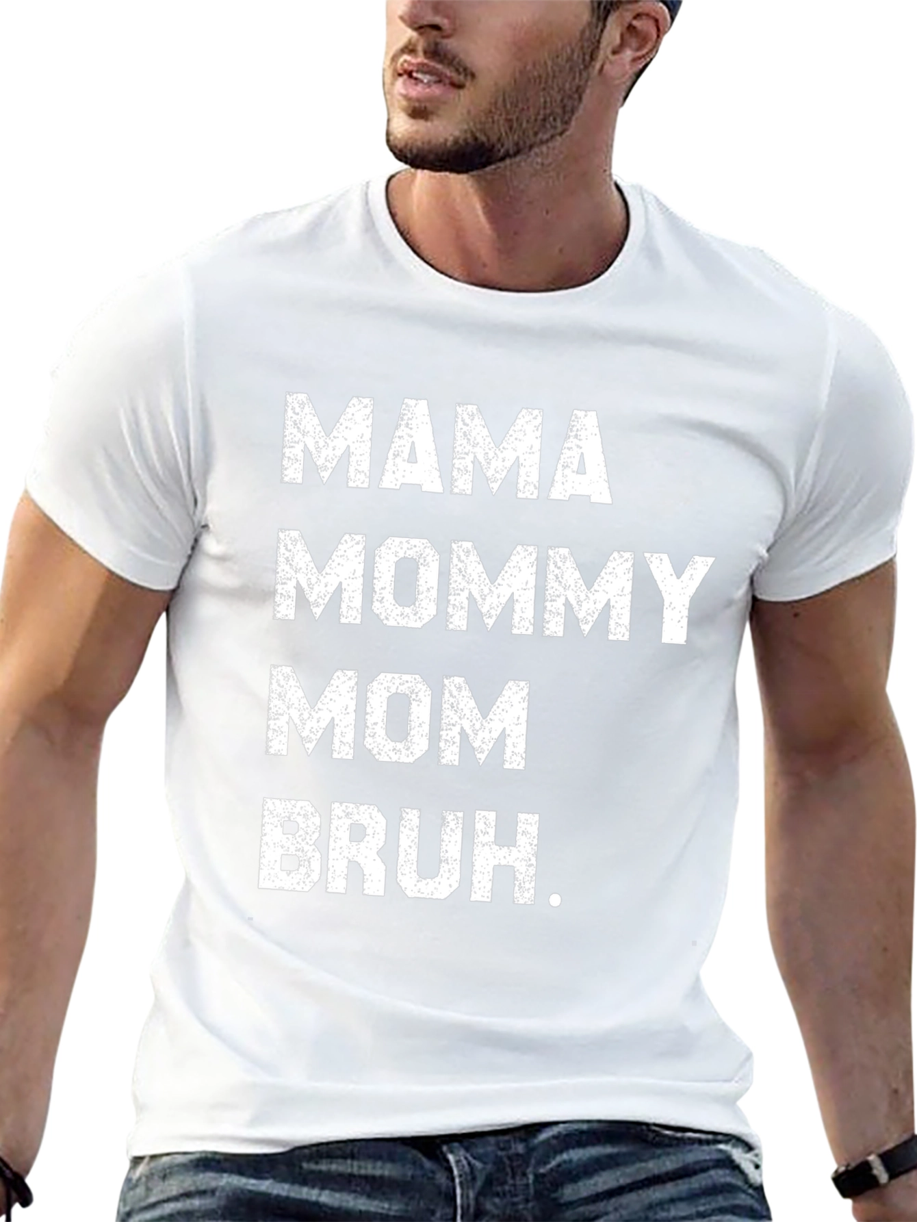 Mama Mommy Mom Bruh T-Shirt Funny Mothers Day Tee