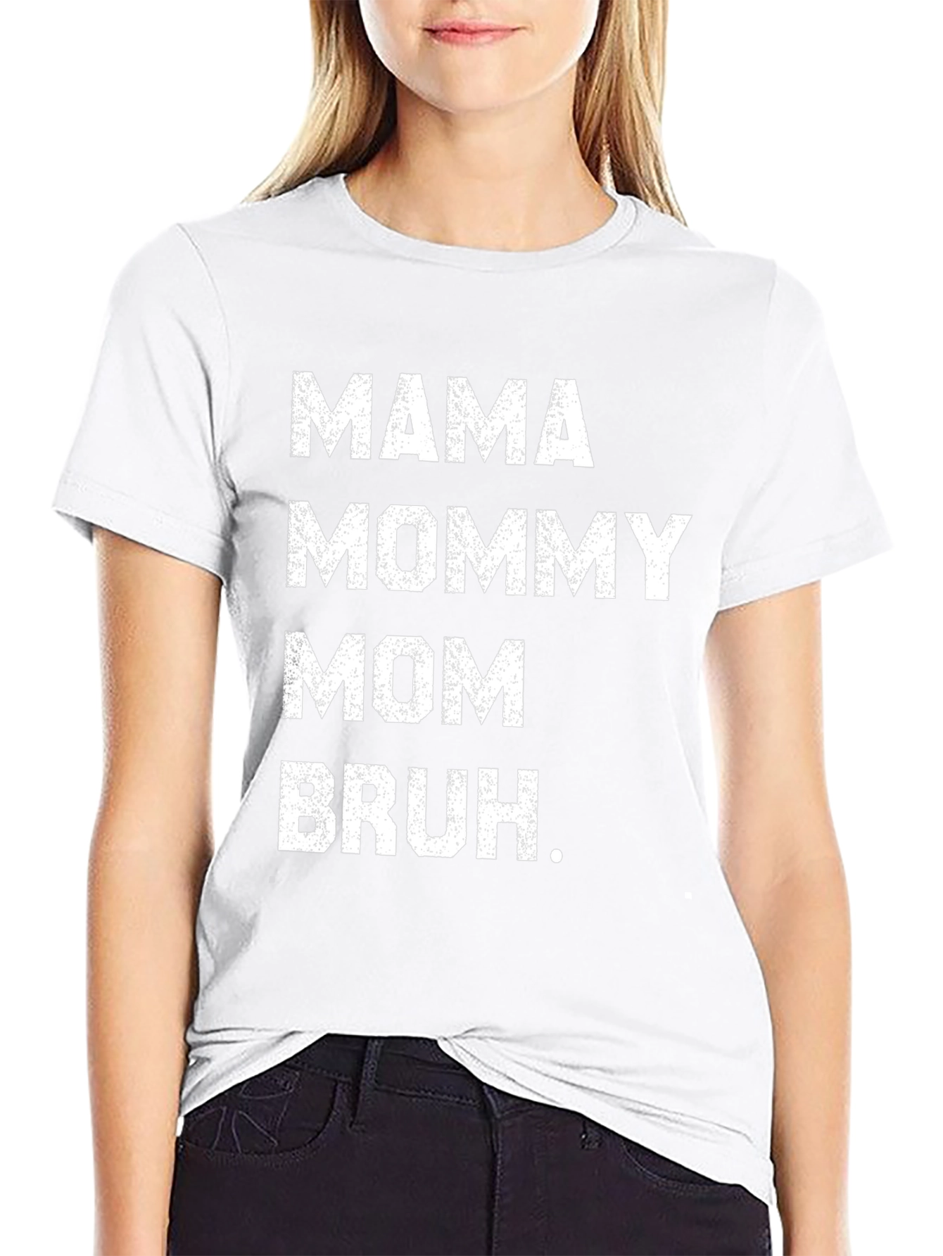 Mama Mommy Mom Bruh T-Shirt Funny Mothers Day Tee