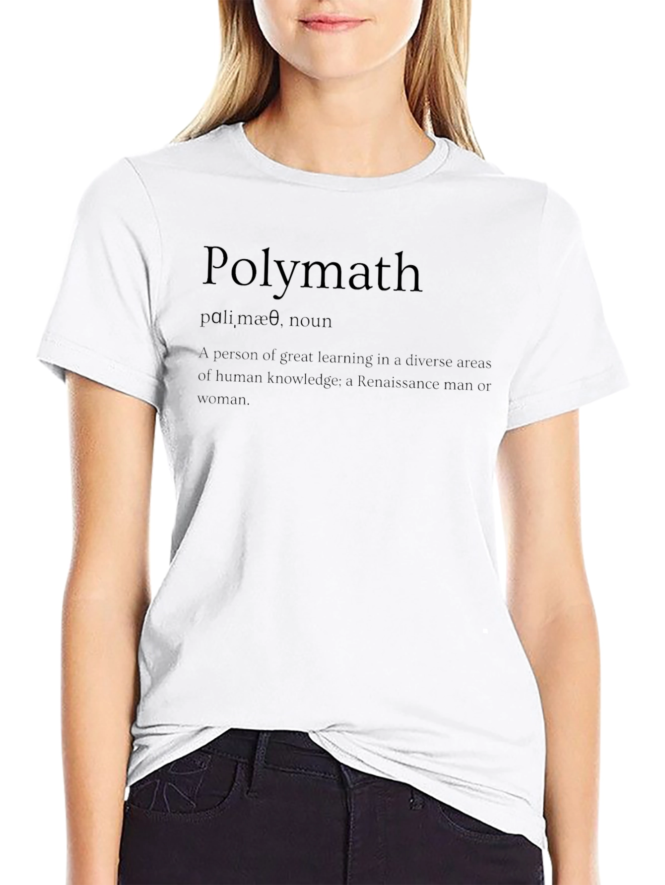 Polymath Definition Graphic T-Shirt