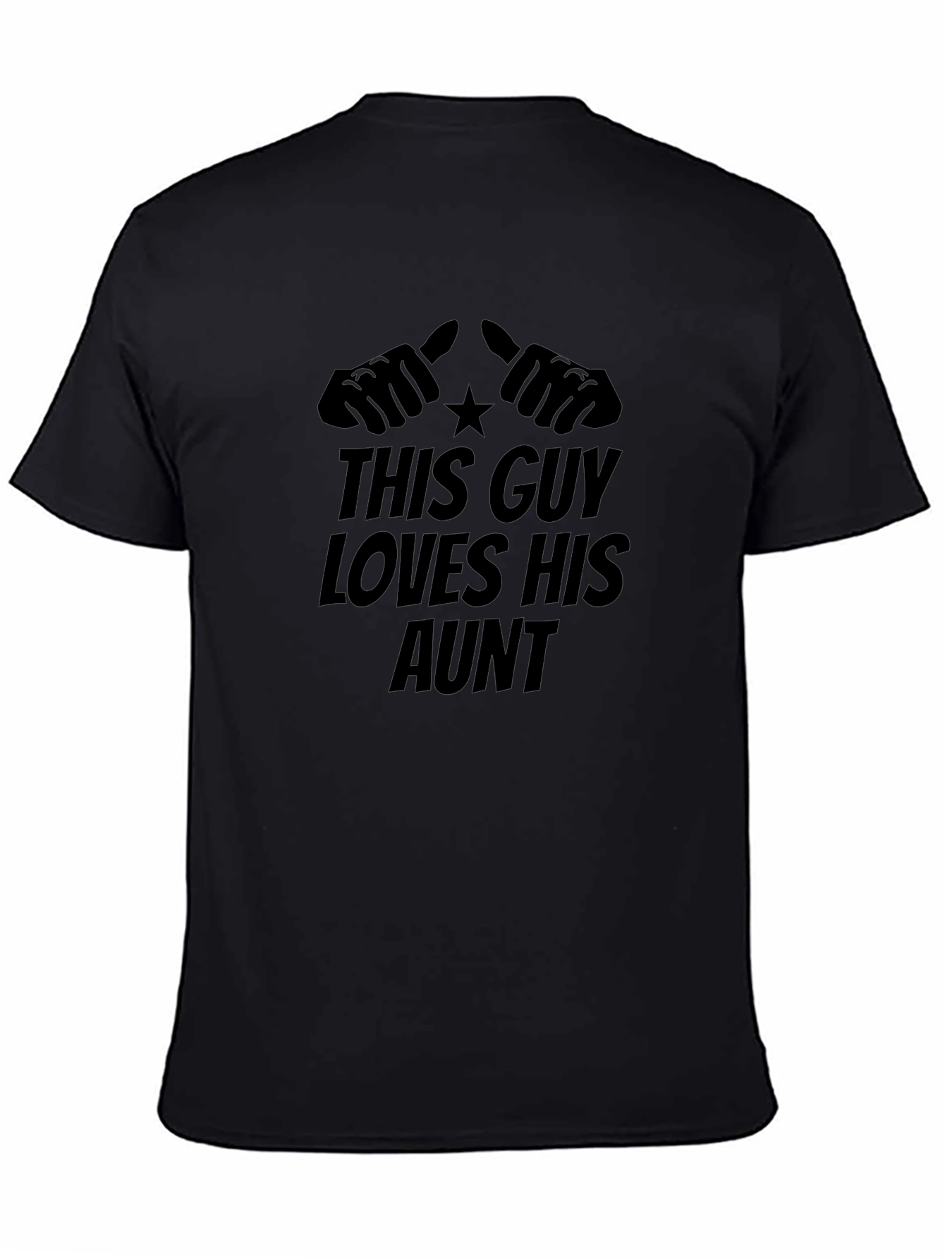 This Guy Loves His Aunt Novelty T-Shirt