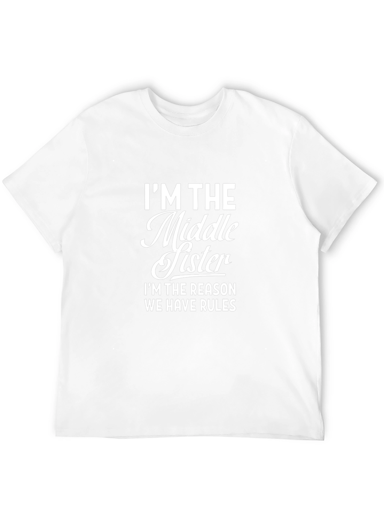 Middle Sister Rules Graphic Tee