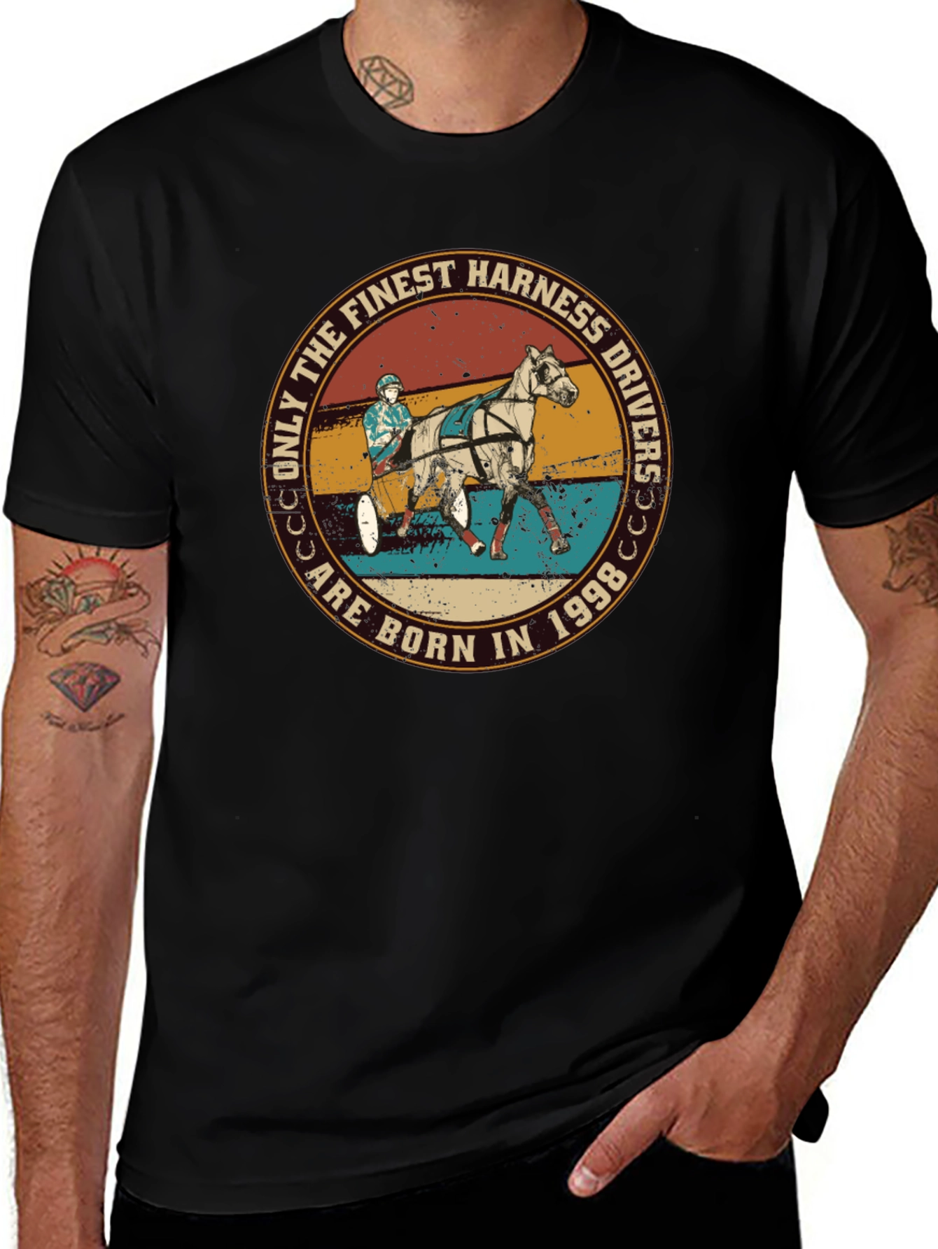 Finest Harness Drivers Born in 1998 T-Shirt