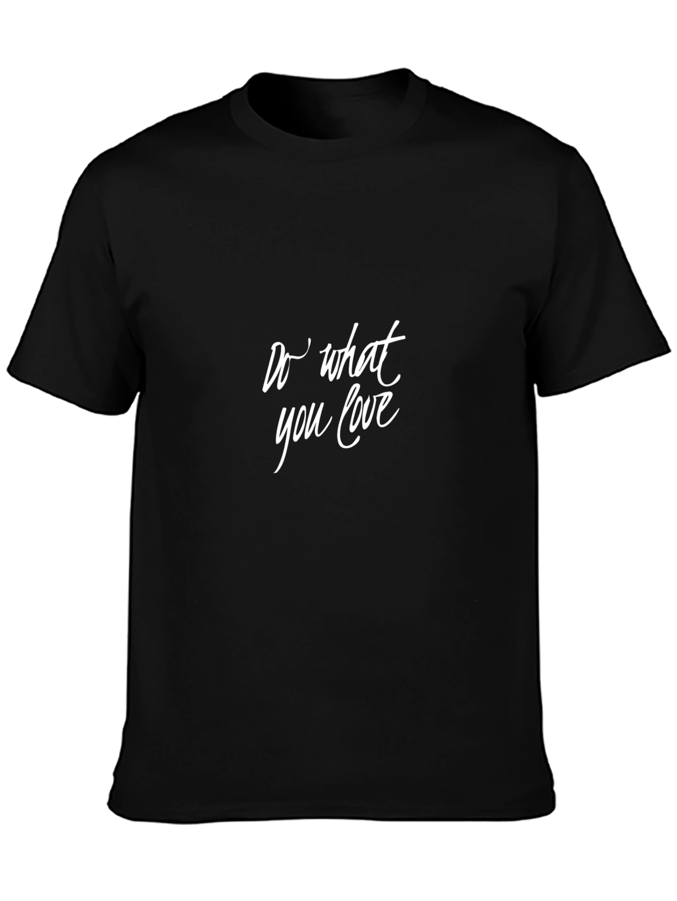 Do What You Love - Black Graphic Tee