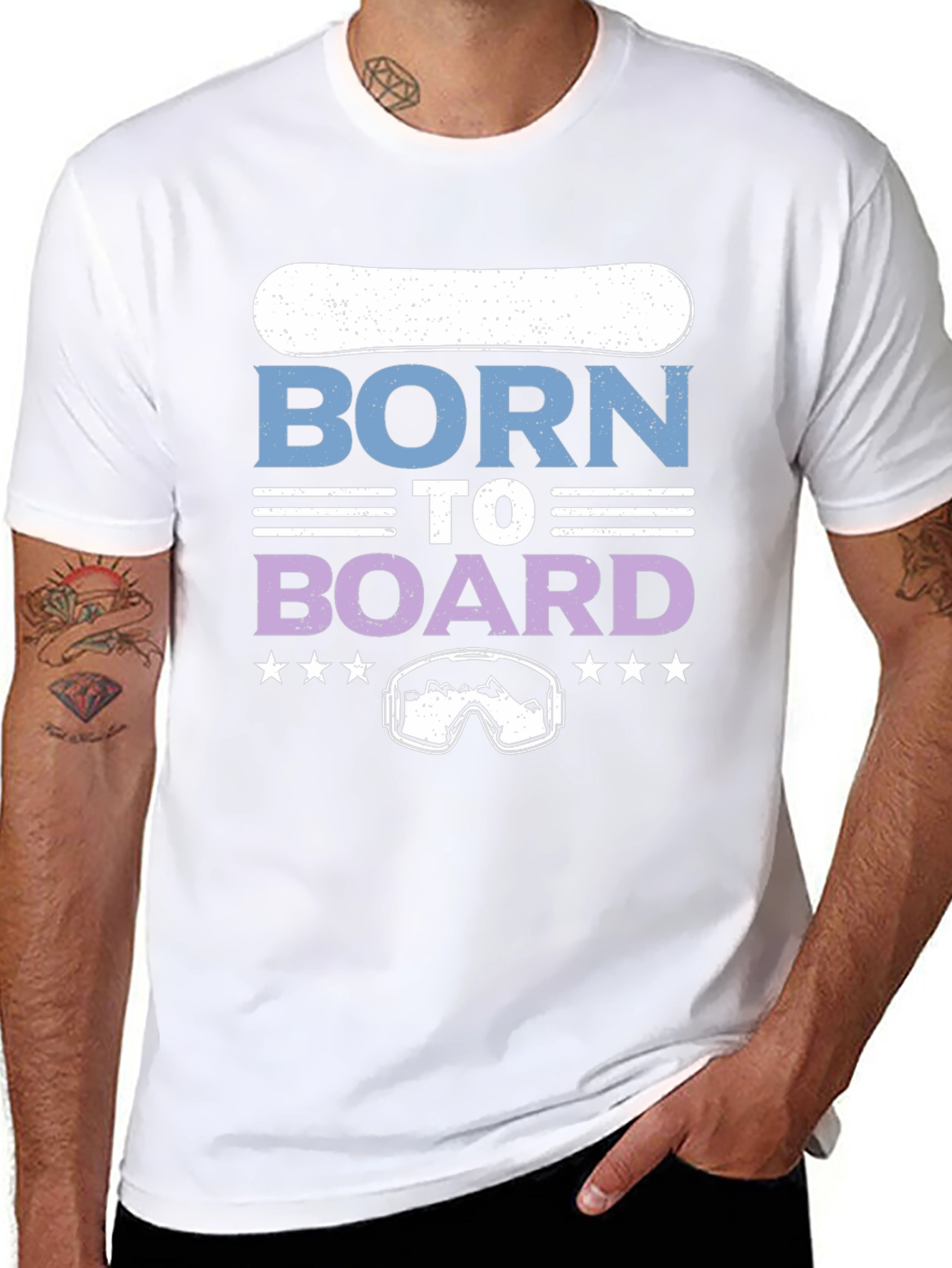 Born To Board Graphic T-Shirt